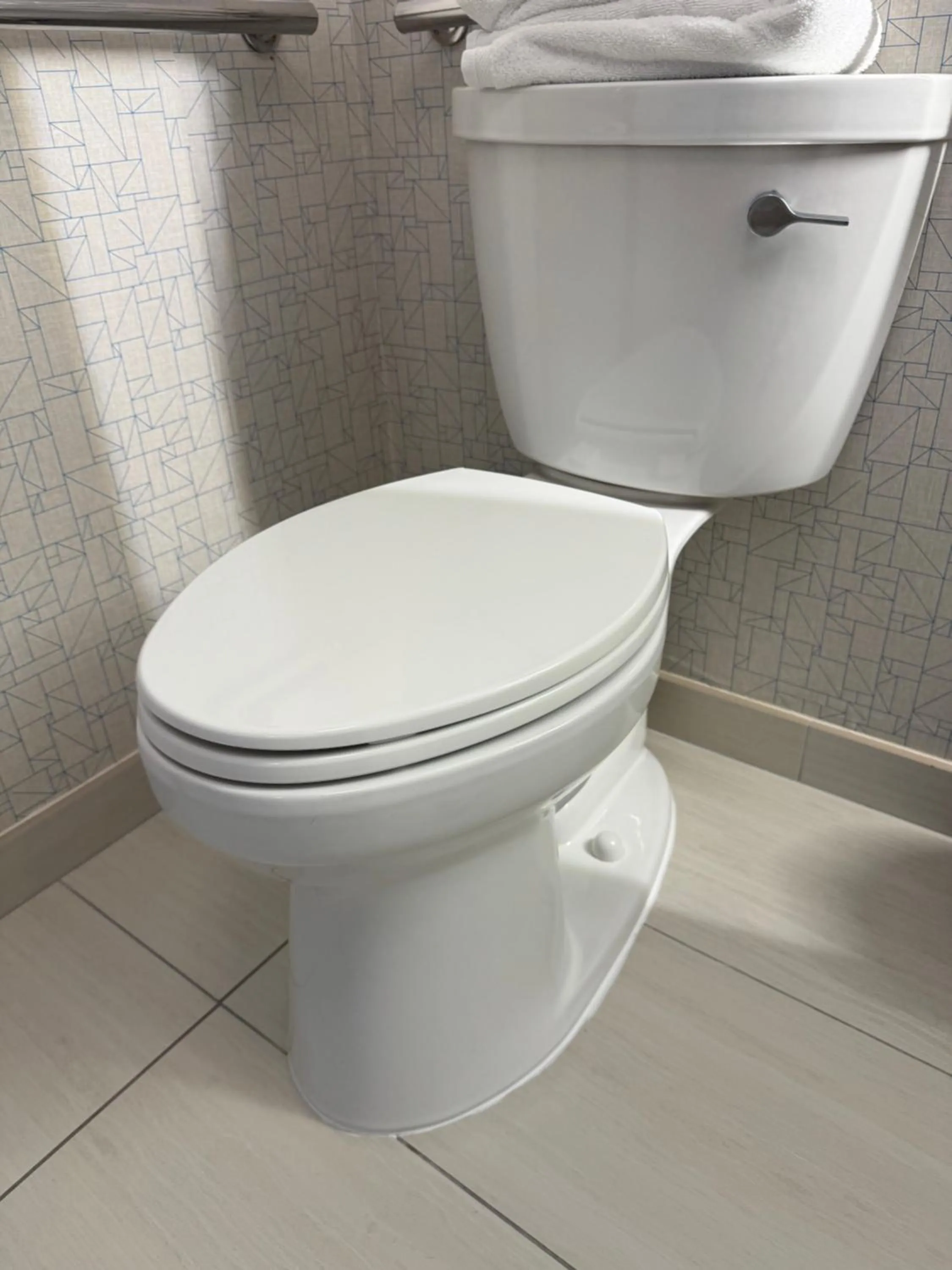 Toilet in Holiday Inn Express - NYC Brooklyn - Sunset Park by IHG