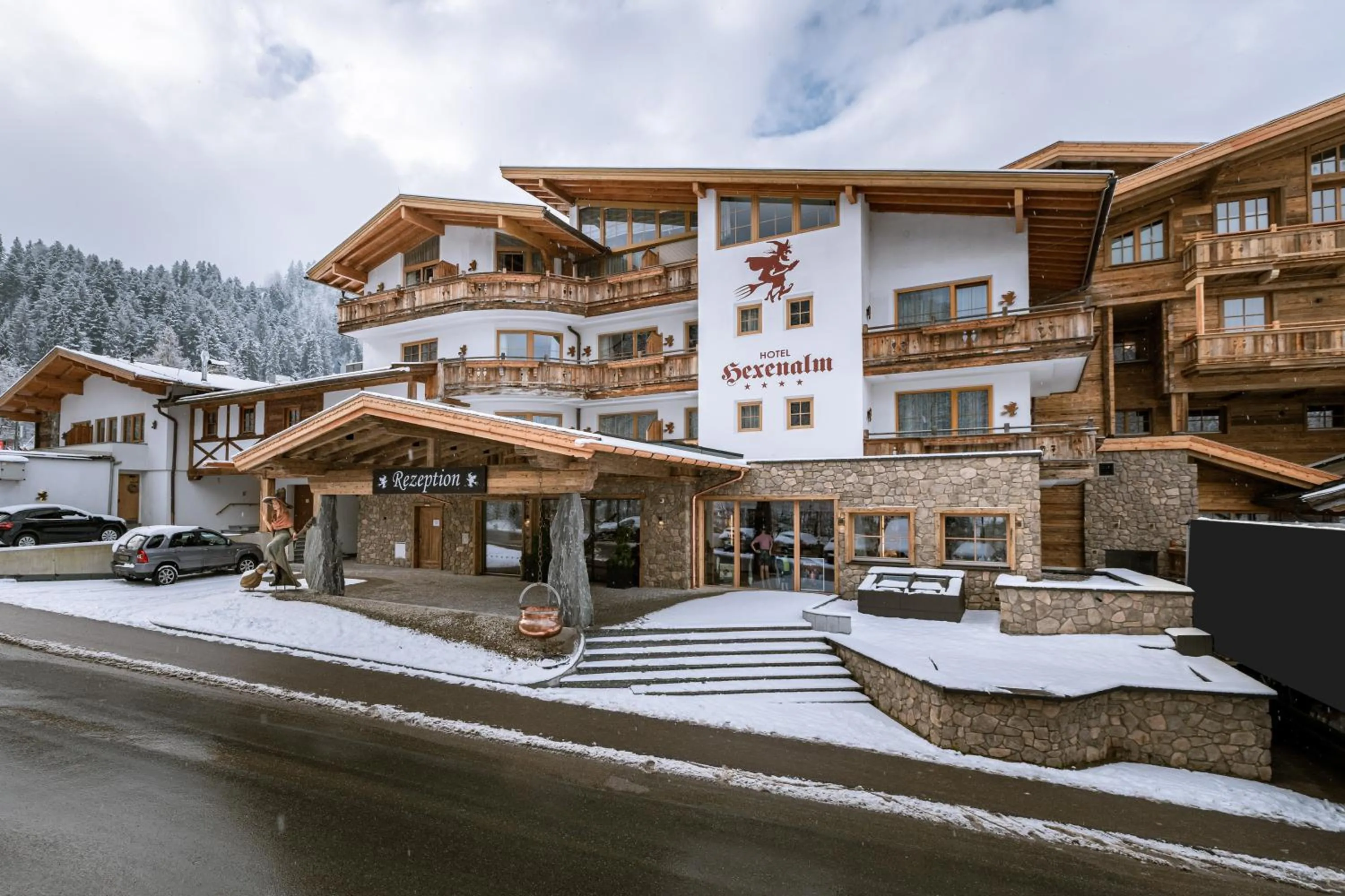 Property building in Hotel Restaurant Hexenalm