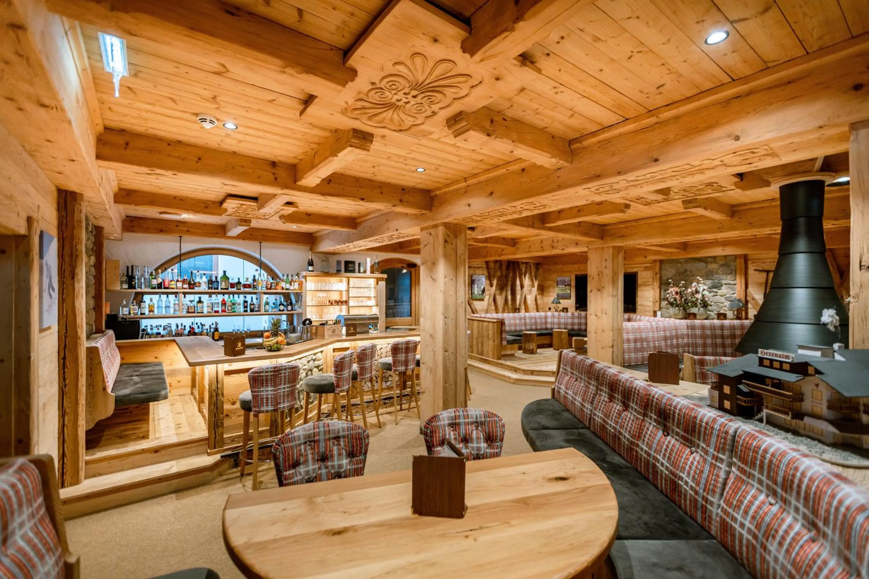 Lounge or bar in Hotel Restaurant Hexenalm