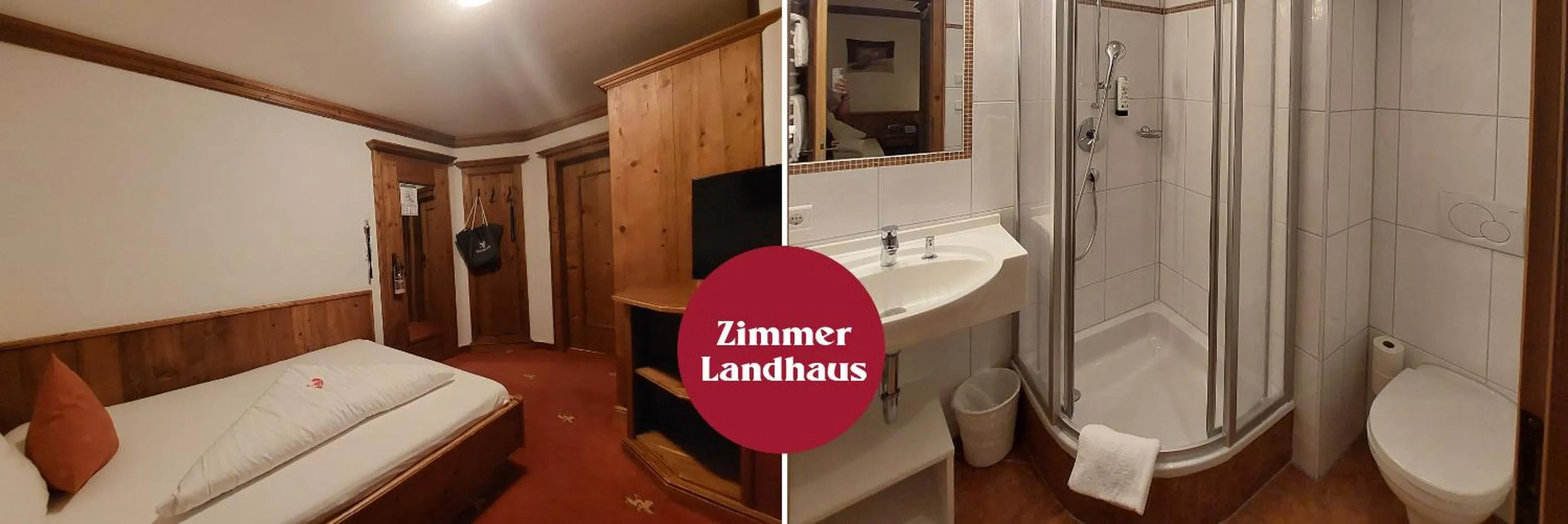 Toilet in Hotel Restaurant Hexenalm