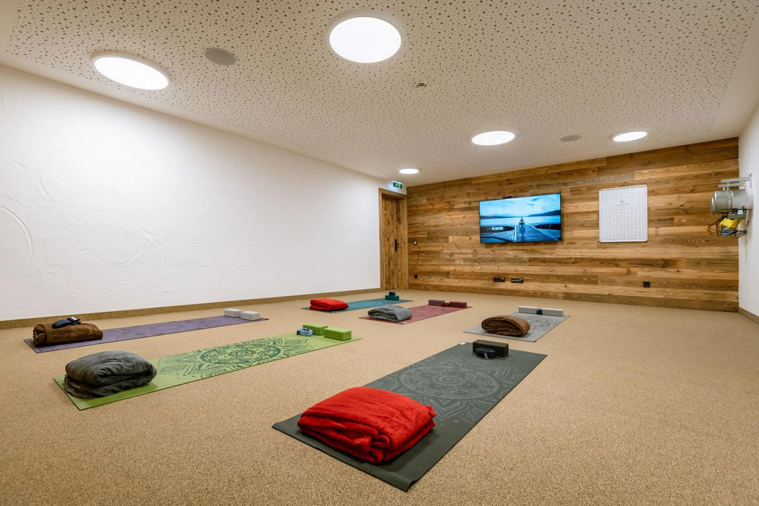 Fitness centre/facilities in Hotel Restaurant Hexenalm