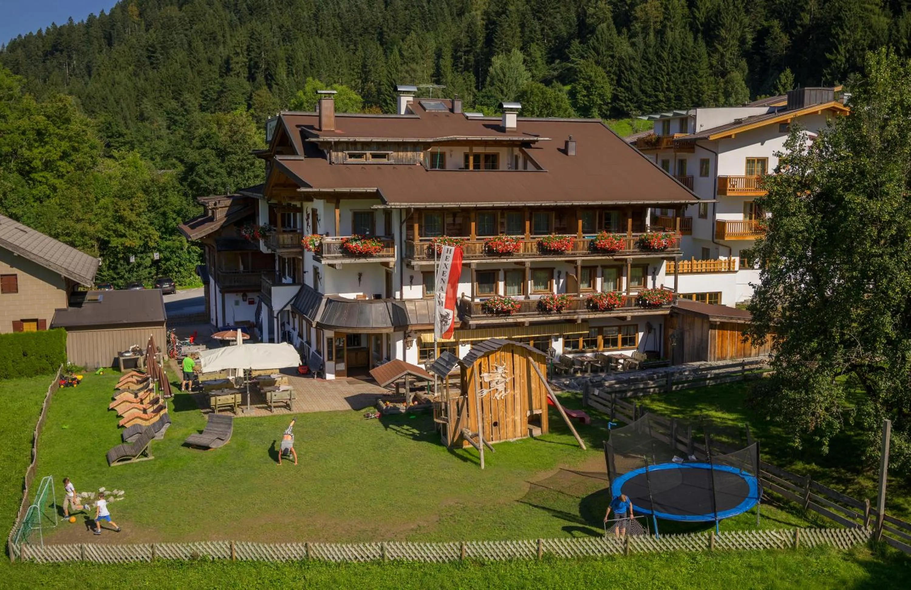 Property building in Hotel Restaurant Hexenalm