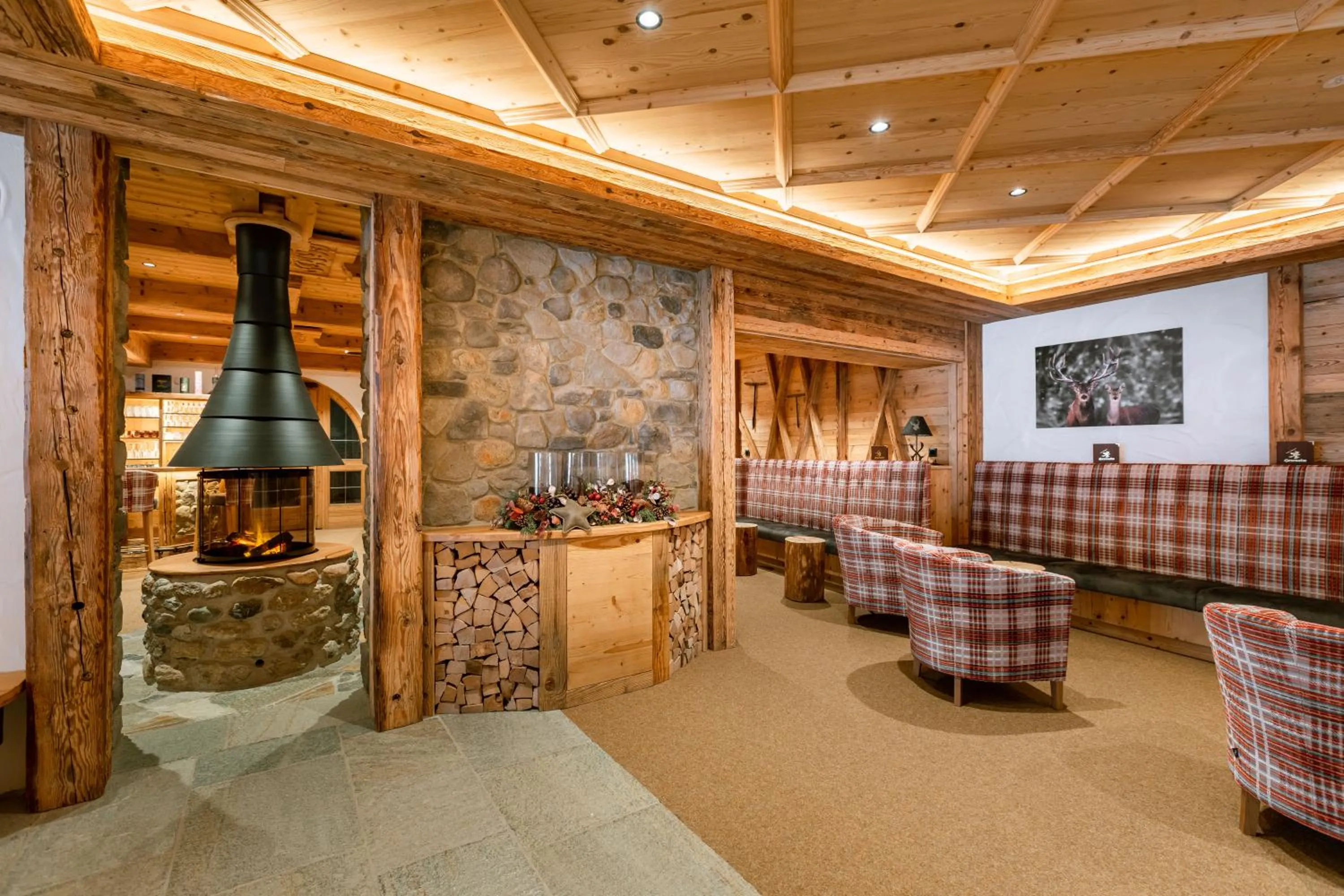 Lounge or bar in Hotel Restaurant Hexenalm