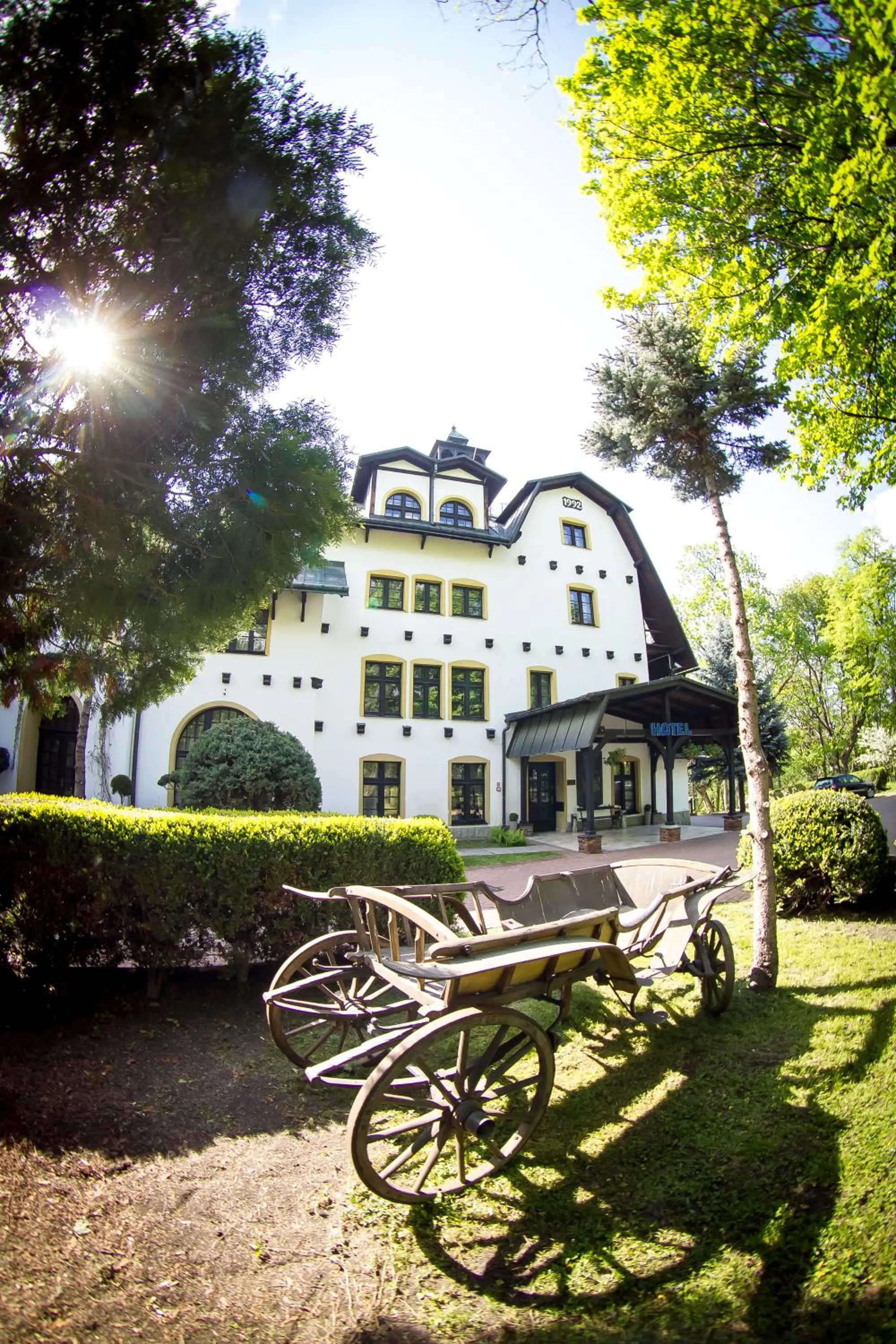 Facade/entrance in Hotel Maria