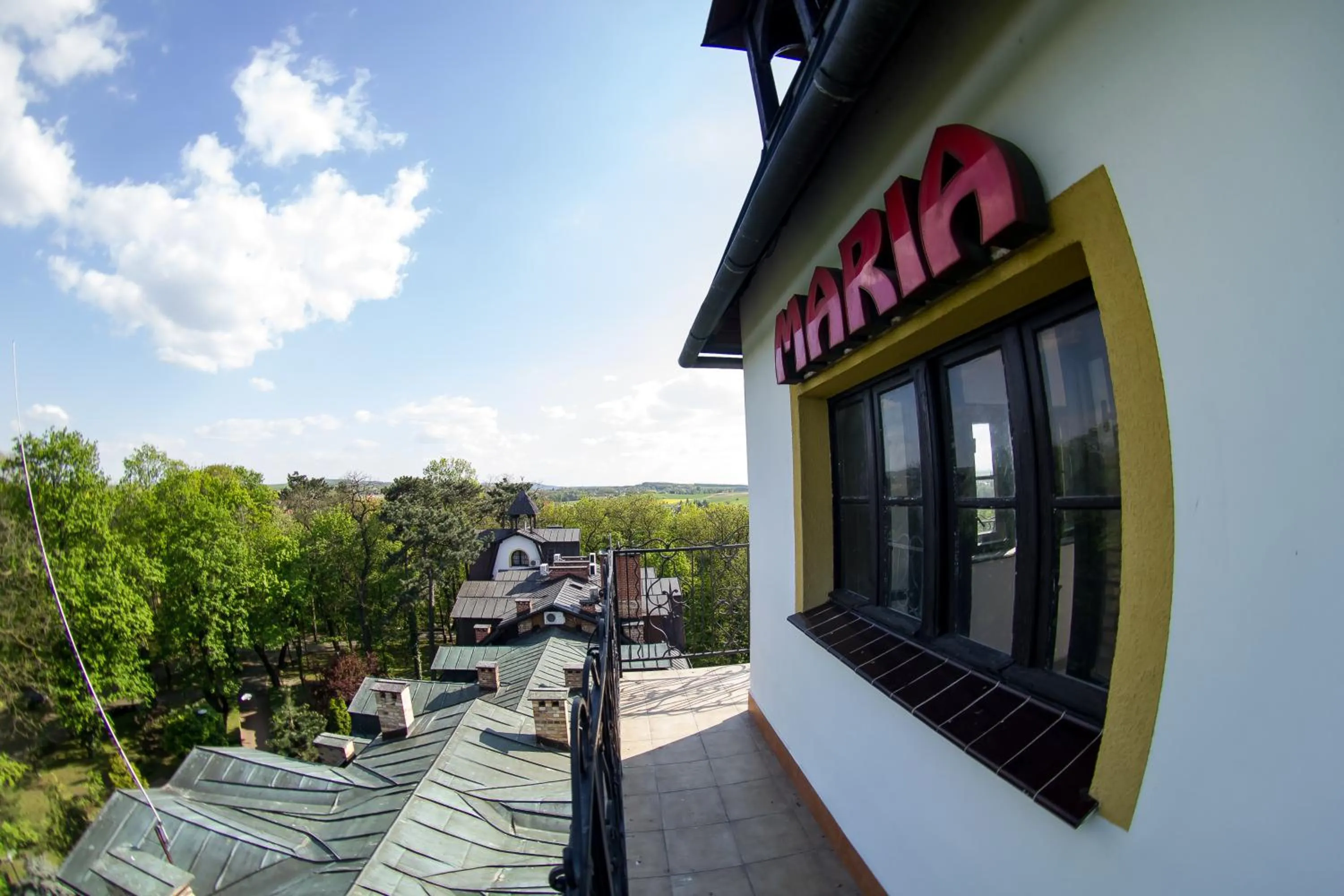 Bird's eye view in Hotel Maria