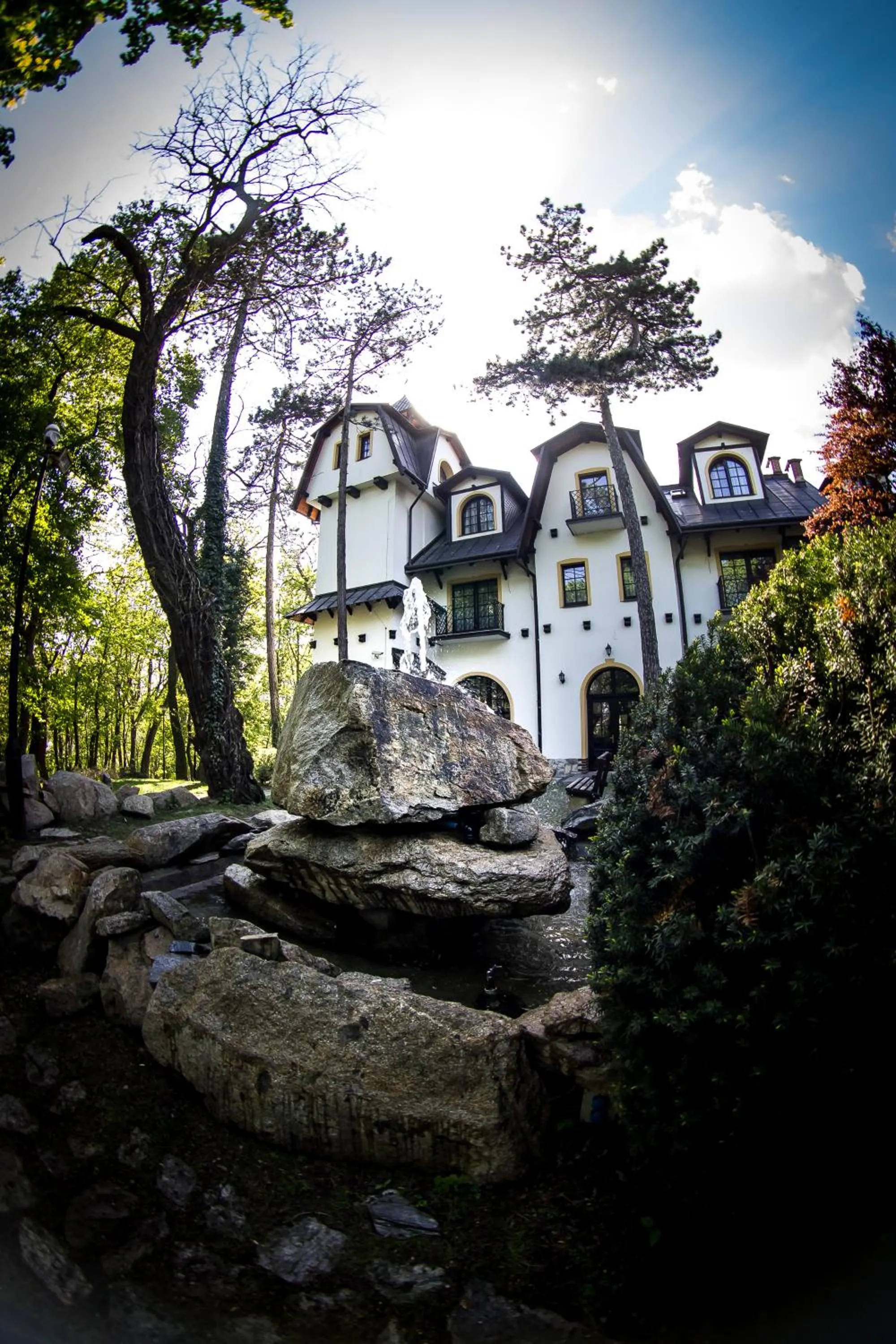 Garden view in Hotel Maria