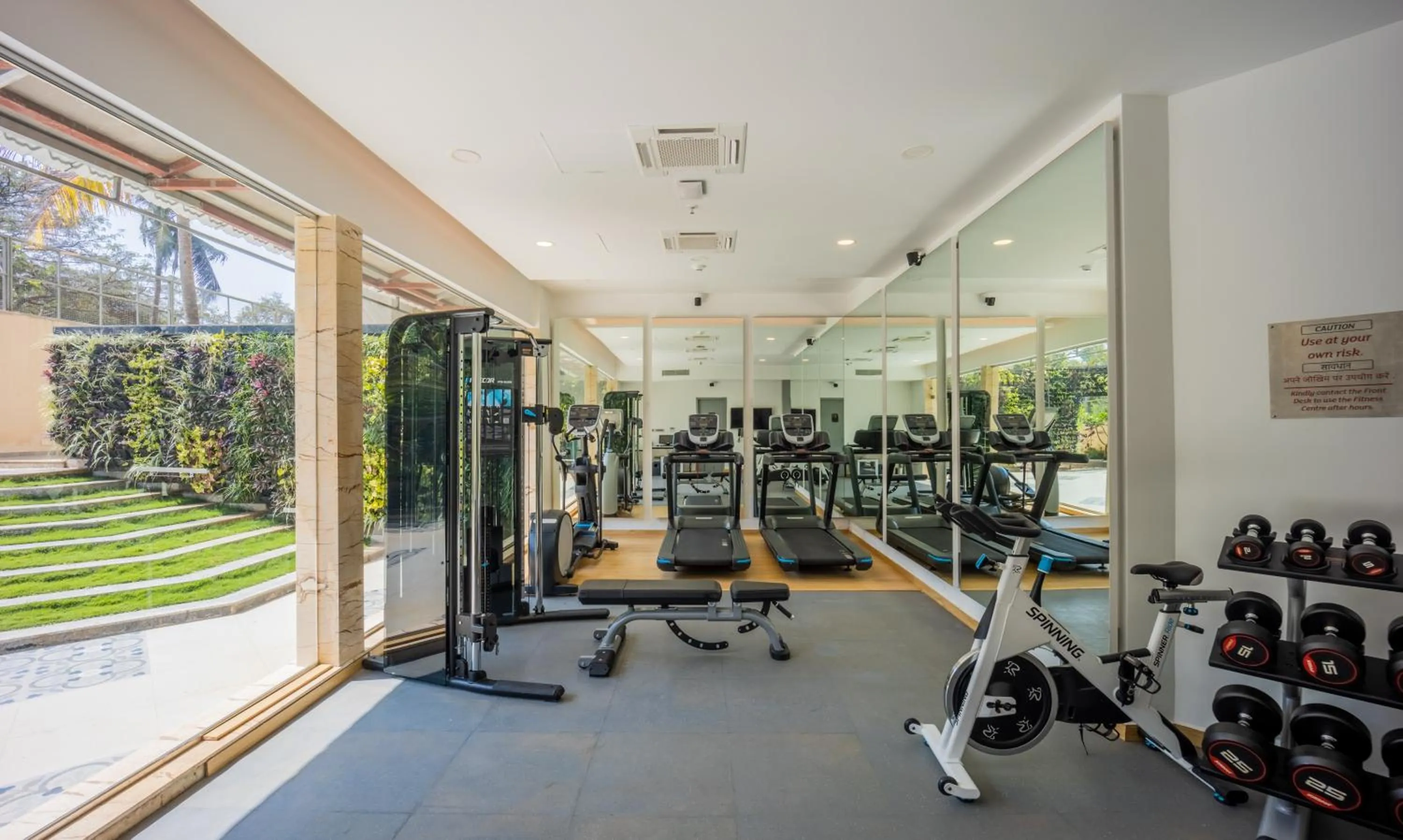 Fitness centre/facilities in Holiday Inn Goa Candolim