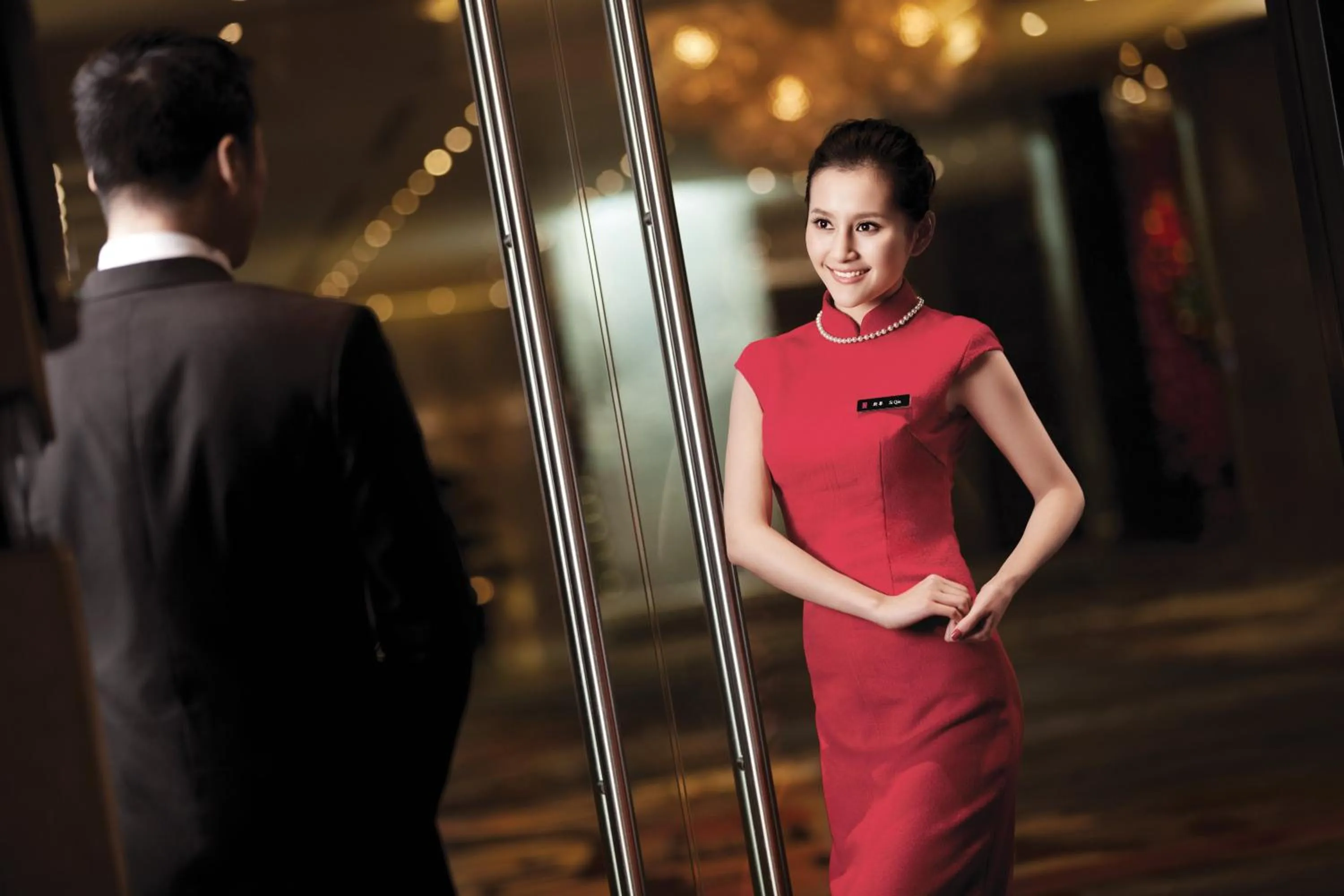 Property building in HUALUXE Ningbo Harbor City