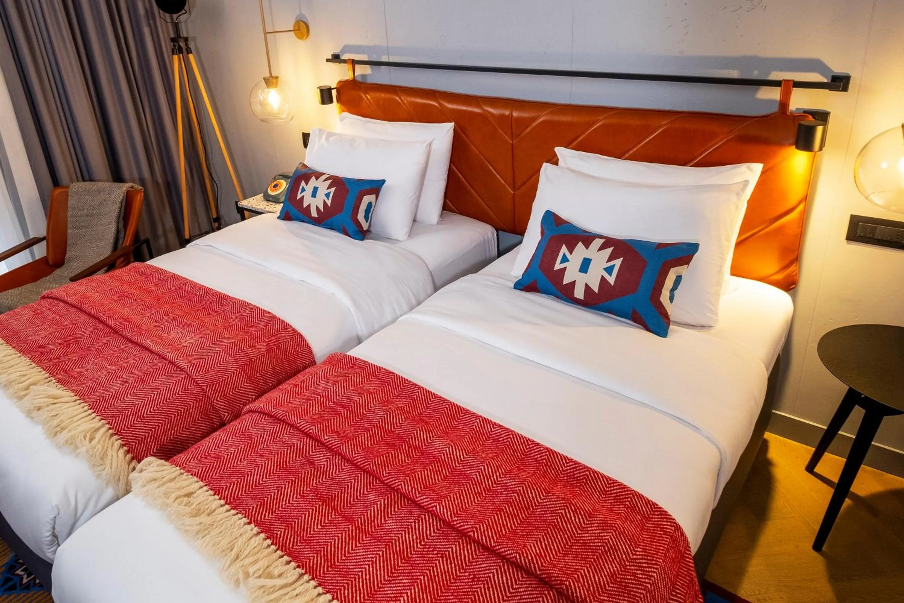 Photo of the whole room, Bed in Hotel Indigo Belgrade by IHG