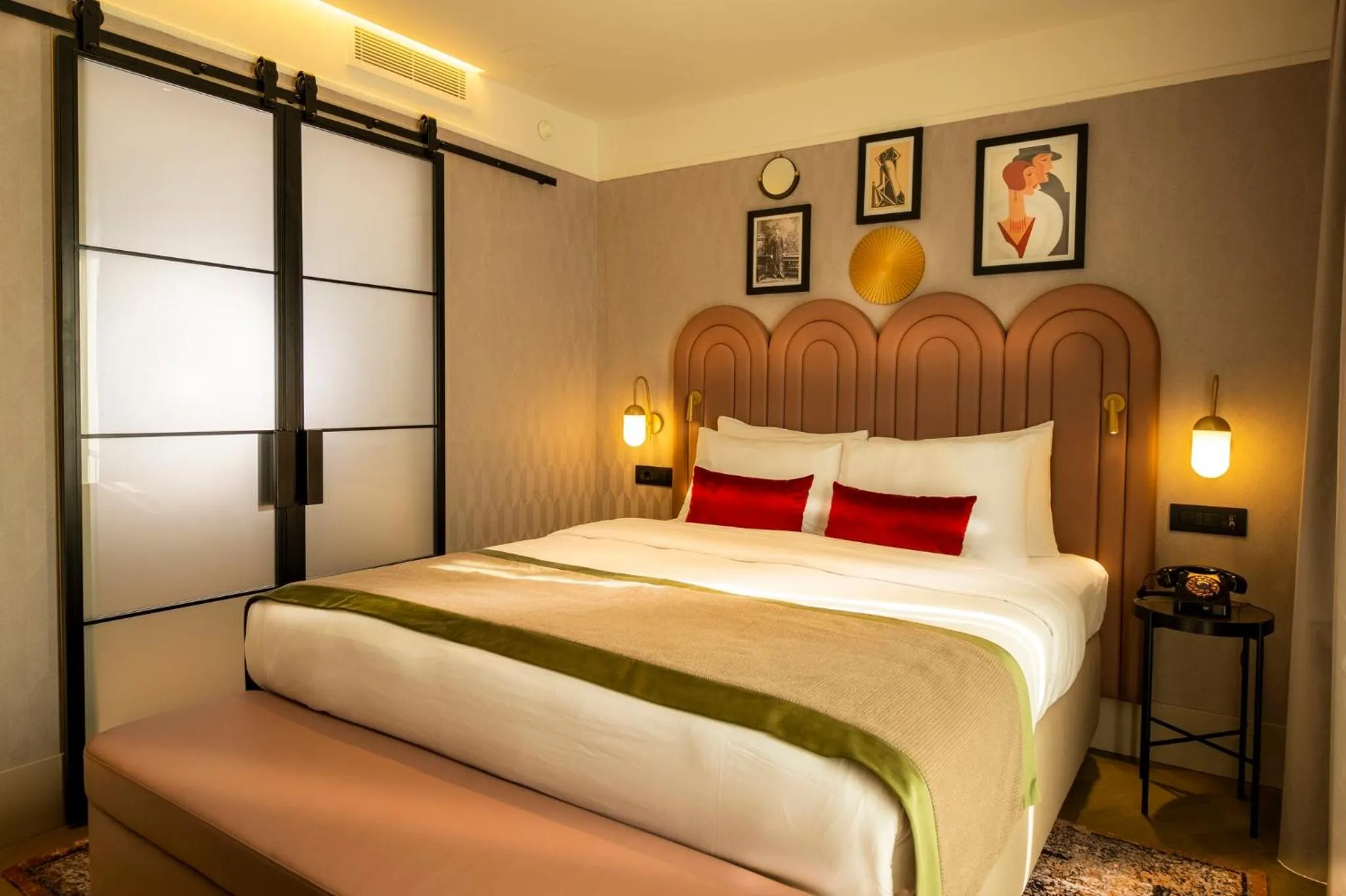 Photo of the whole room, Bed in Hotel Indigo Belgrade by IHG