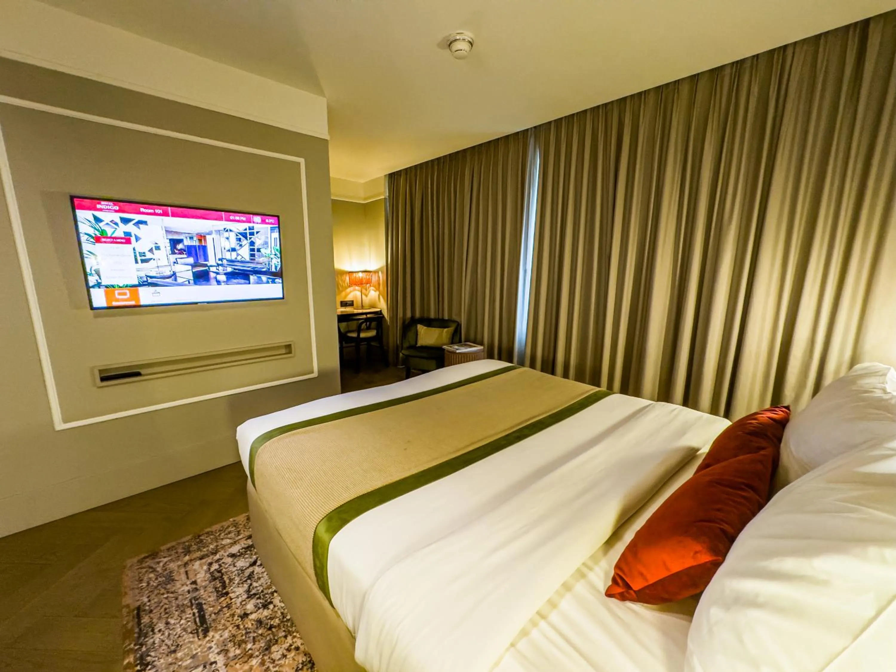 Bed in Hotel Indigo Belgrade by IHG