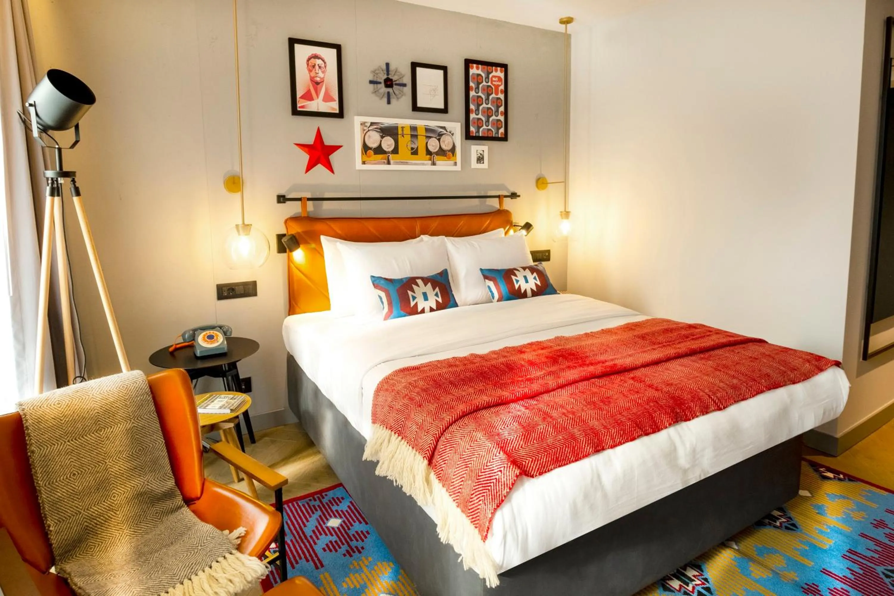 Photo of the whole room, Bed in Hotel Indigo Belgrade by IHG