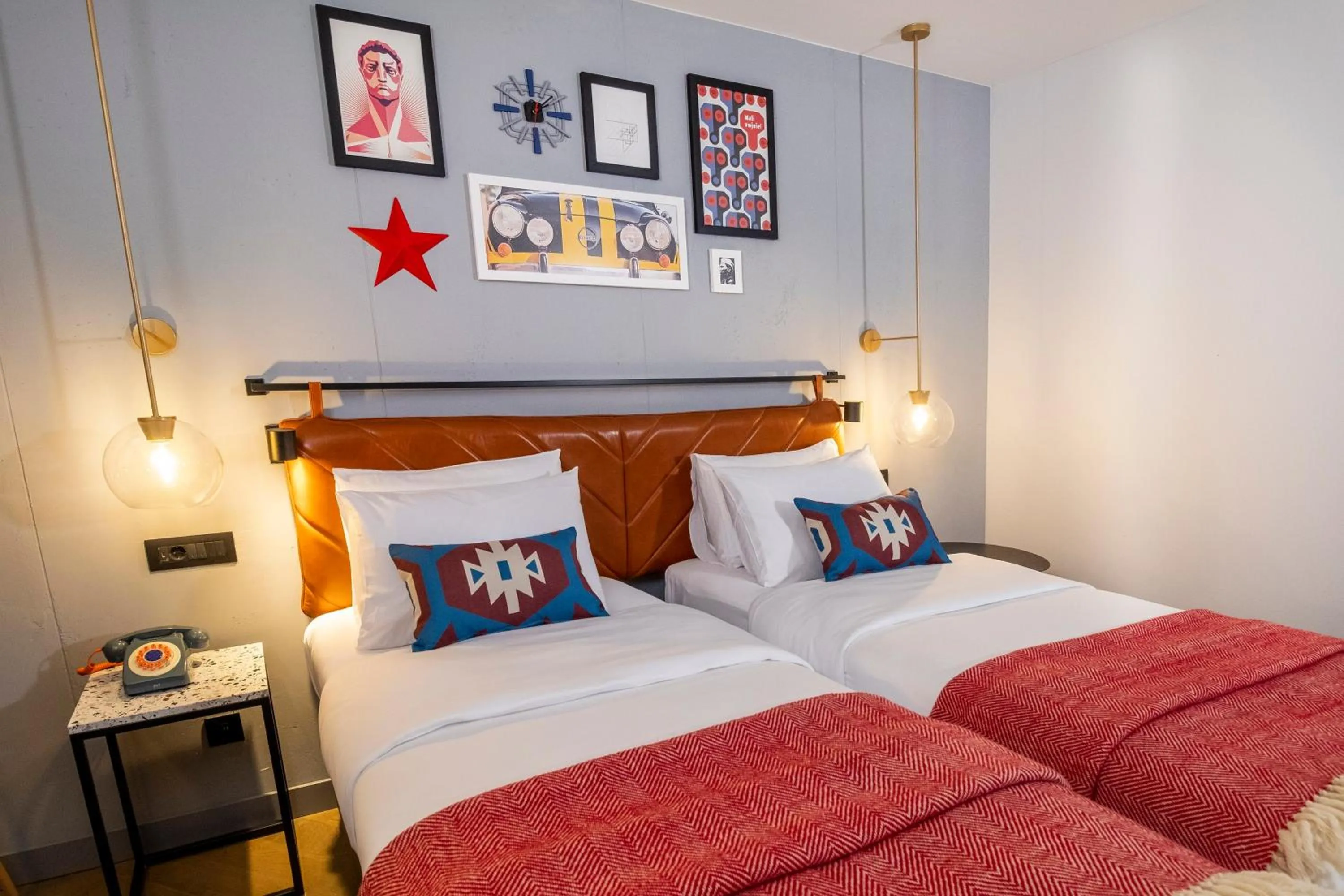 Photo of the whole room, Bed in Hotel Indigo Belgrade by IHG