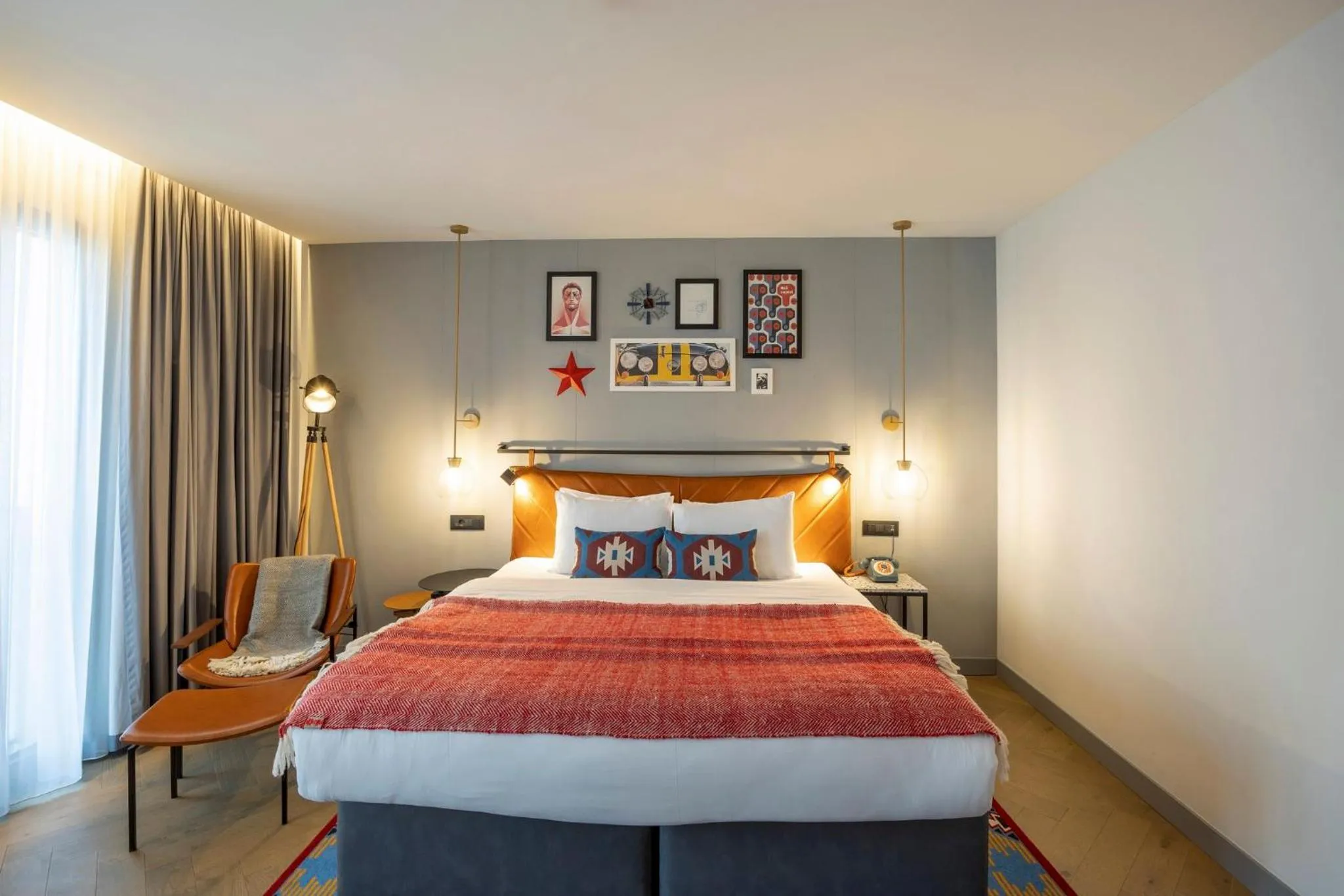 Photo of the whole room, Bed in Hotel Indigo Belgrade by IHG