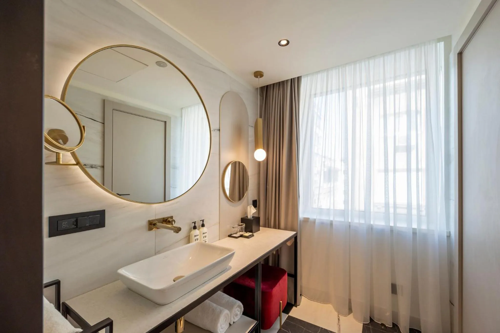 Bathroom in Hotel Indigo Belgrade by IHG