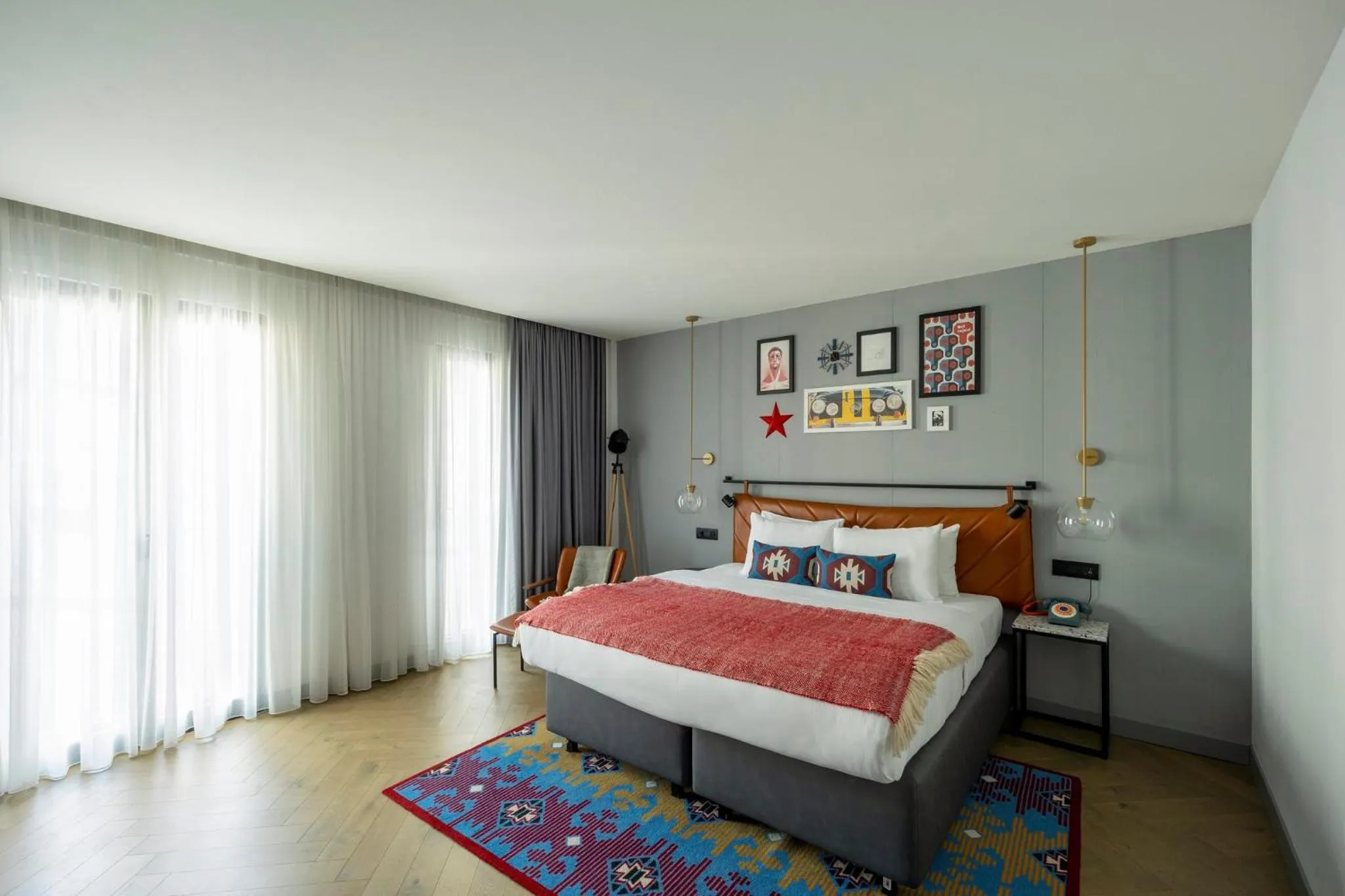 Photo of the whole room, Bed in Hotel Indigo Belgrade by IHG