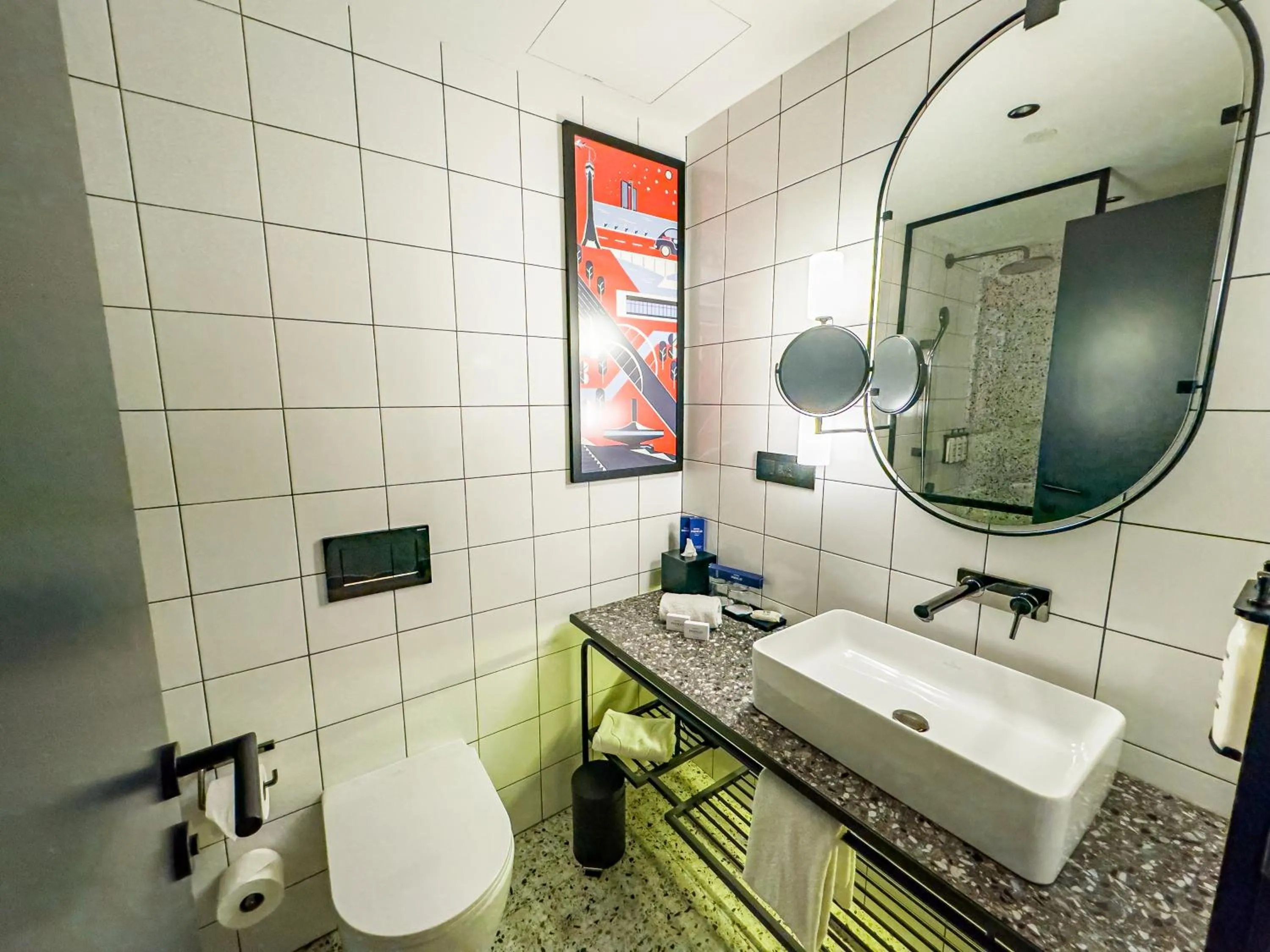 Toilet in Hotel Indigo Belgrade by IHG