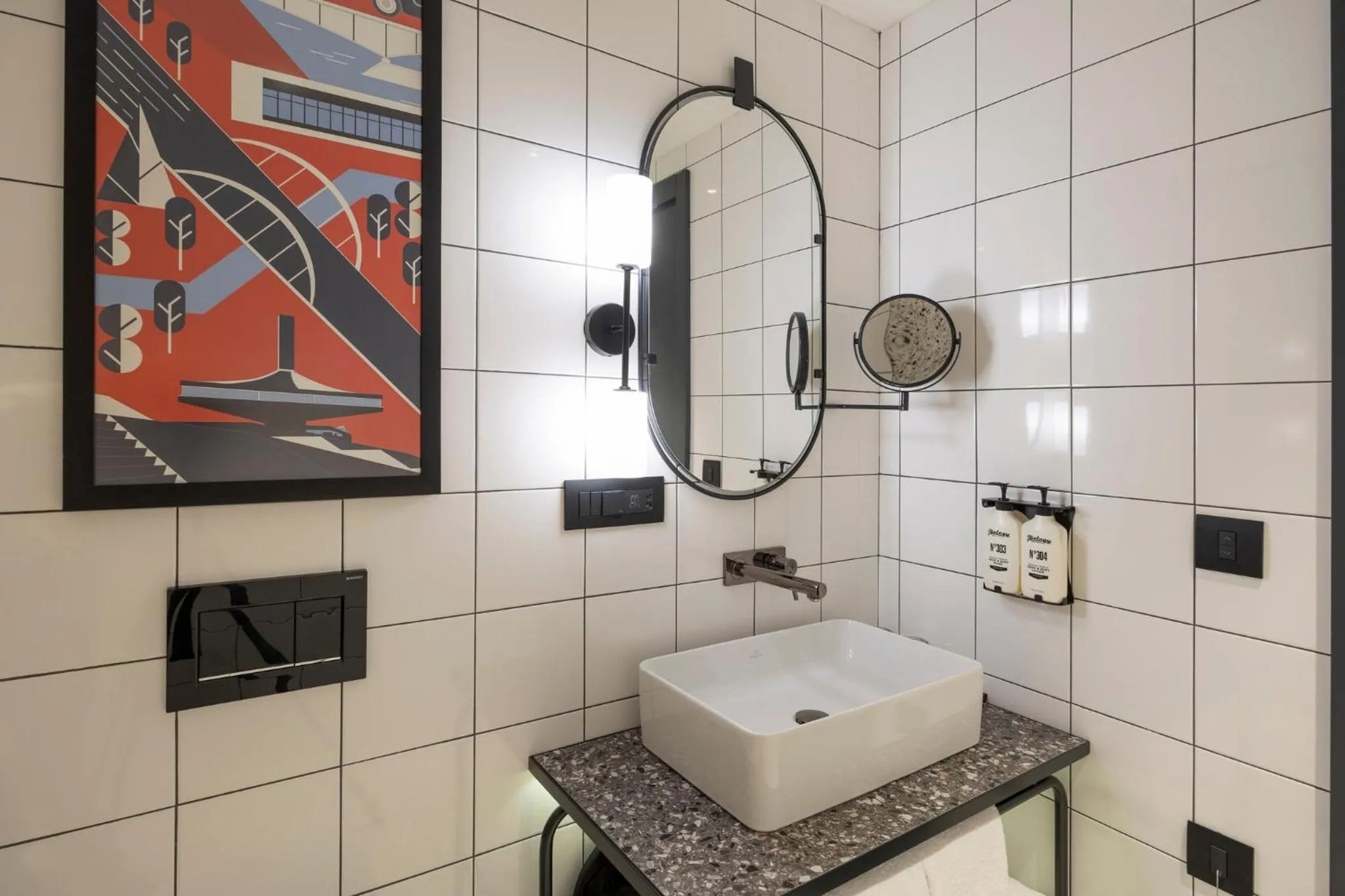 Bathroom in Hotel Indigo Belgrade by IHG