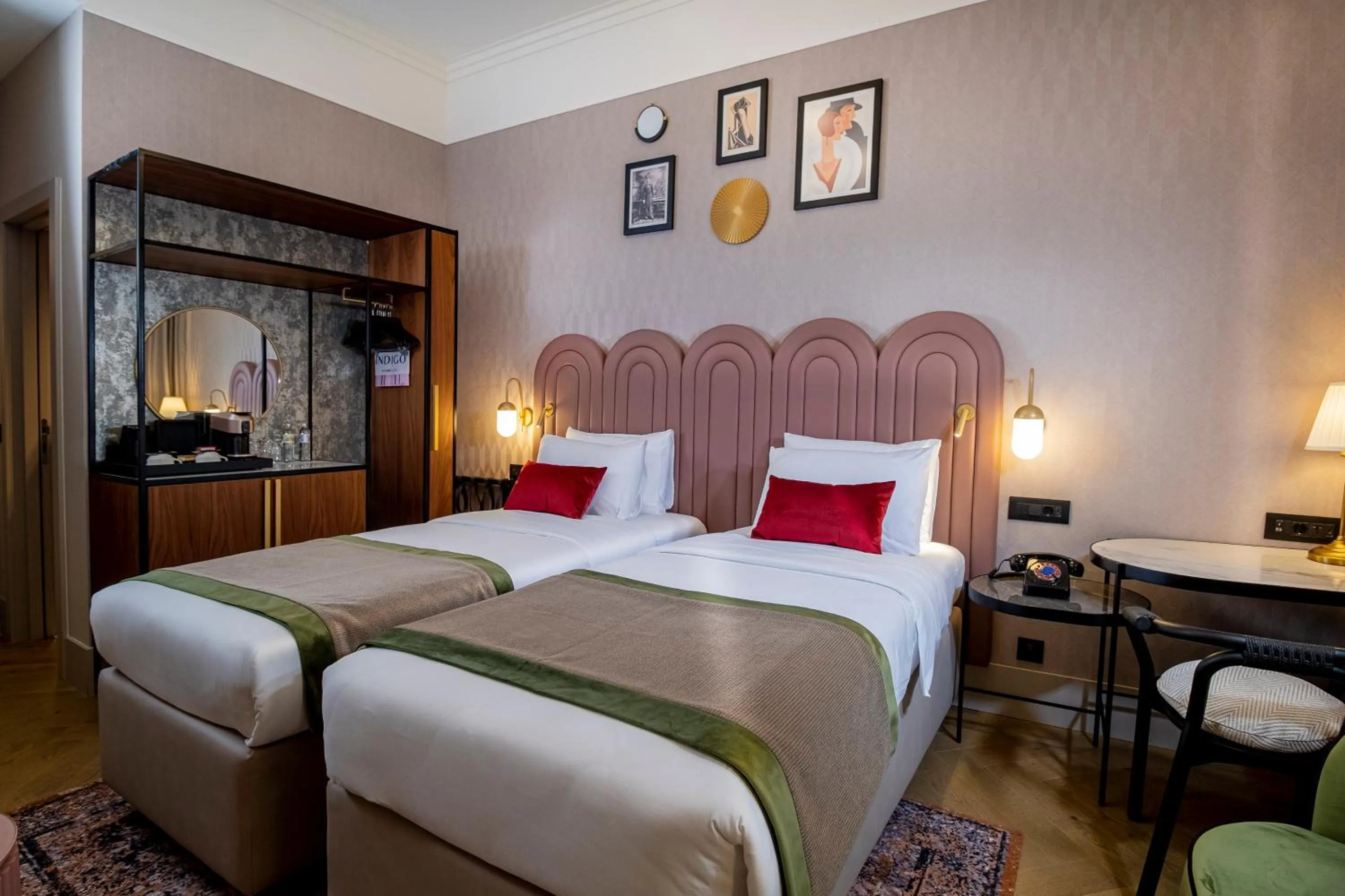 Photo of the whole room, Bed in Hotel Indigo Belgrade by IHG