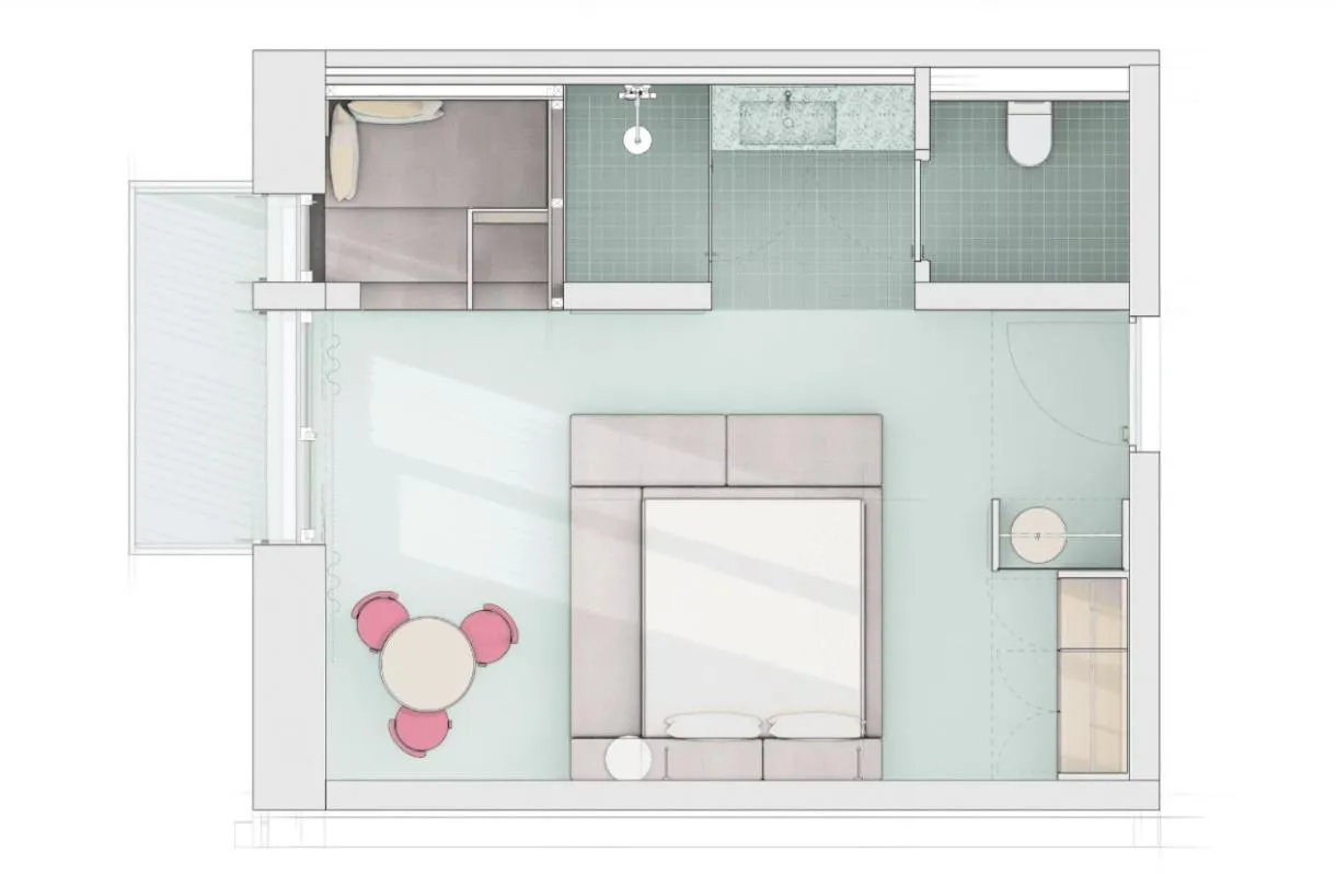 Bedroom in Hotel & Restaurant Heyligenstaedt