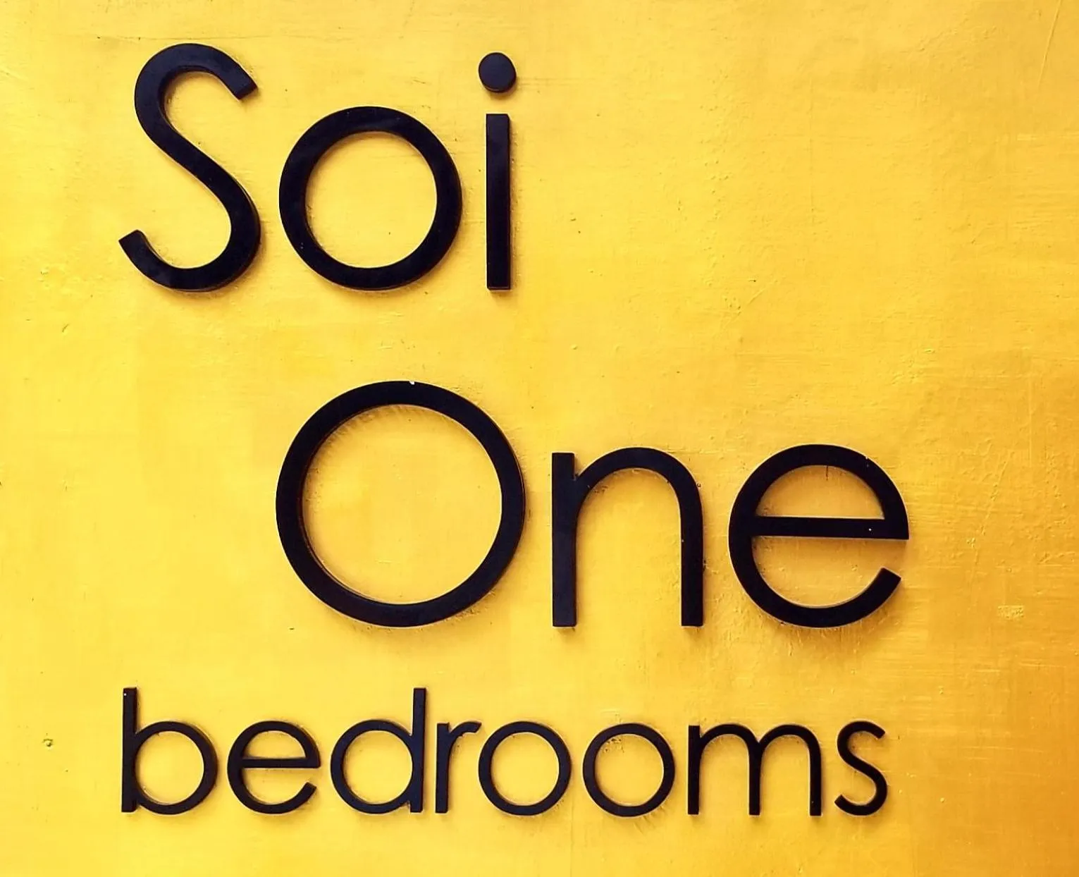 Soi One Boutique Bedrooms