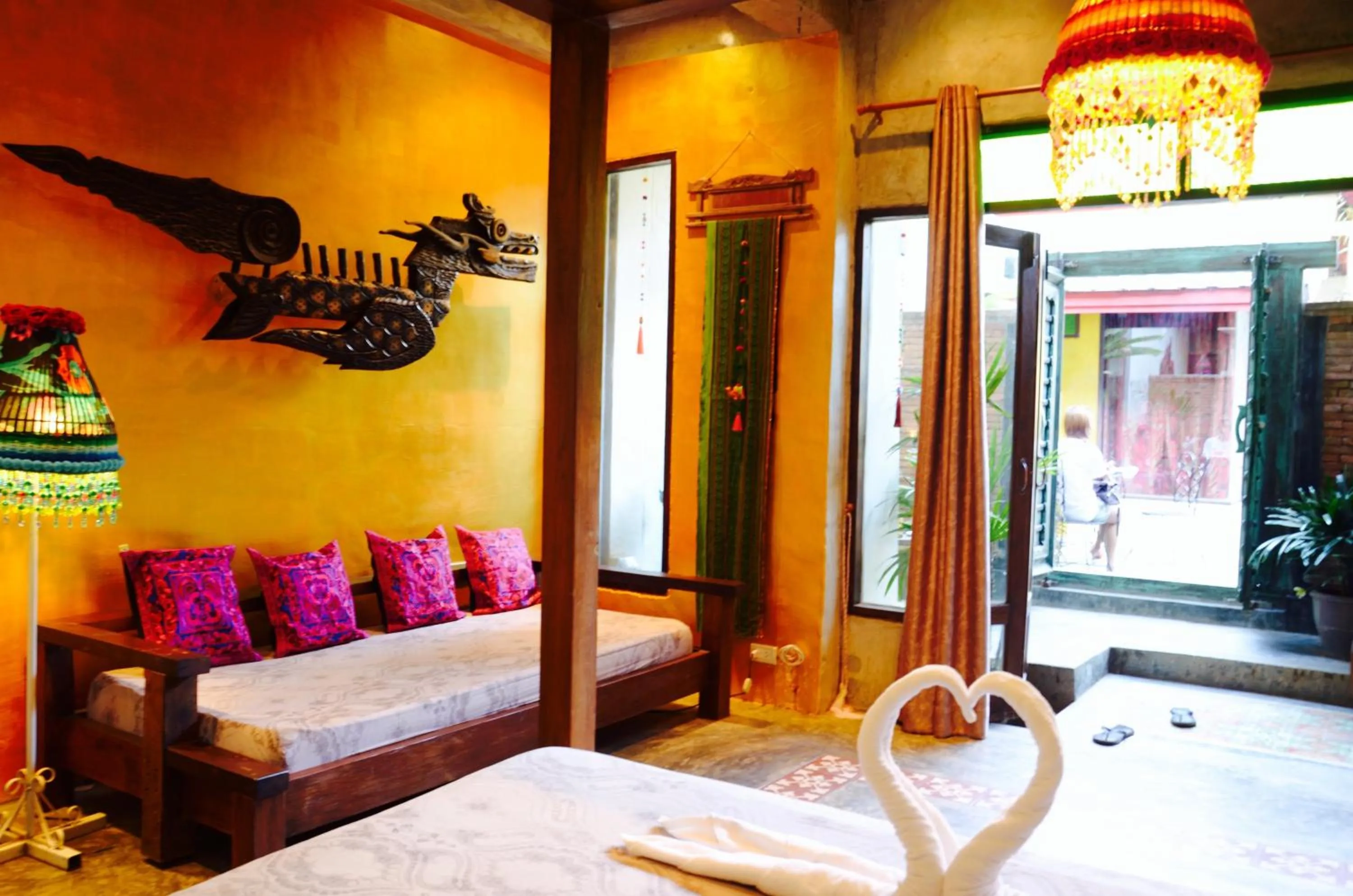 Bedroom, Bed in Soi One Boutique Bedrooms