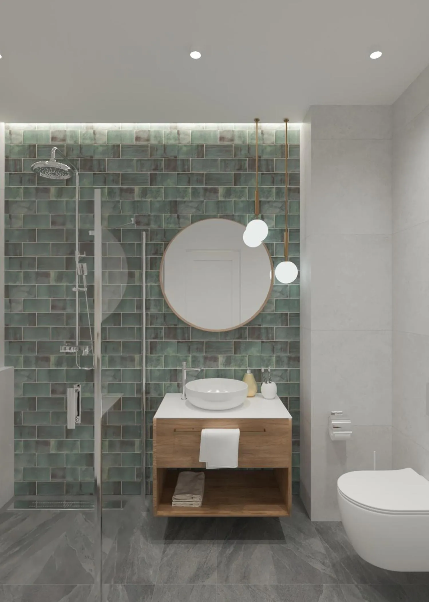 Bathroom in Hotel Villa Classica