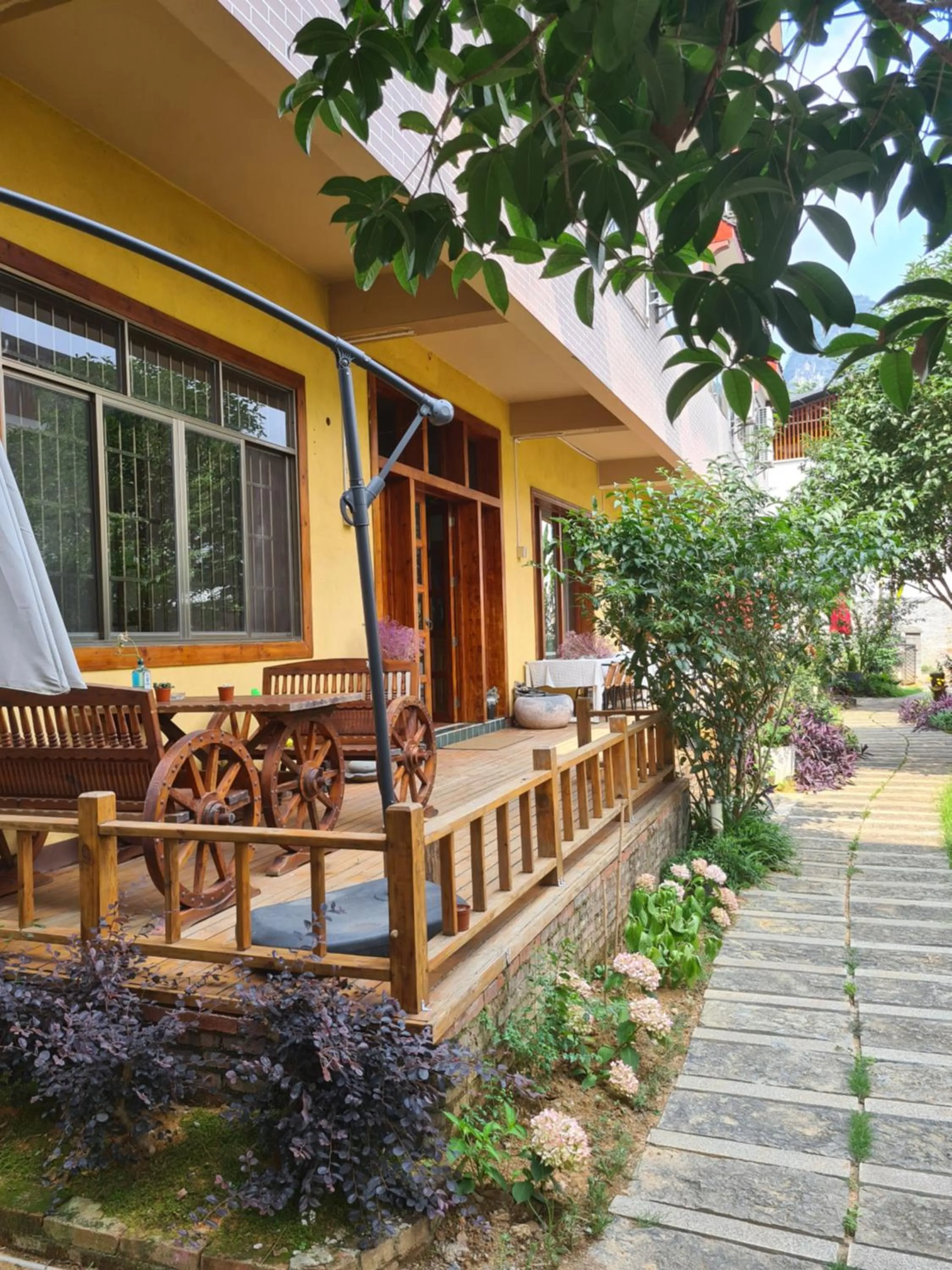 Garden in YangShuo Eden Inn