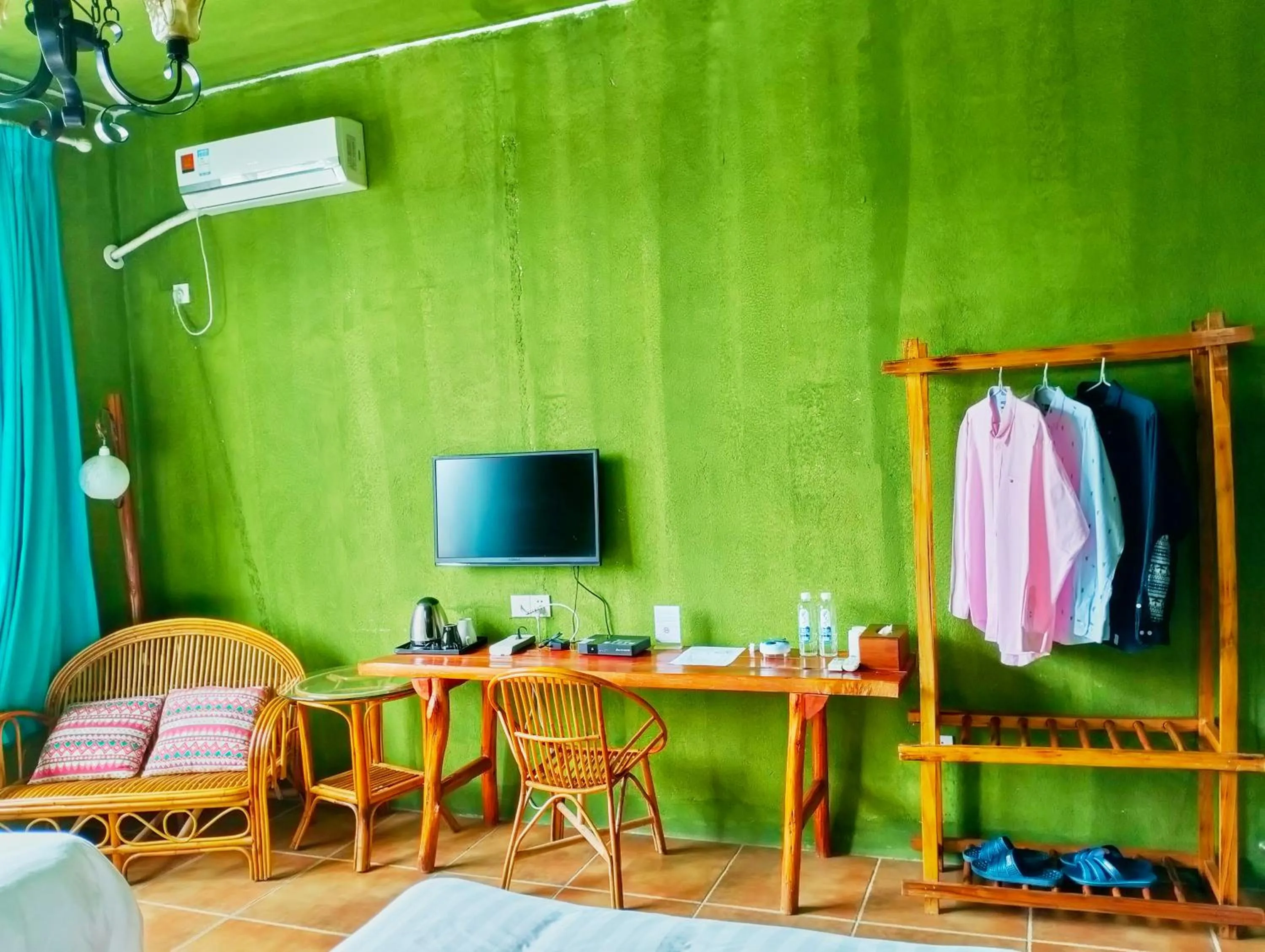 Bed in YangShuo Eden Inn