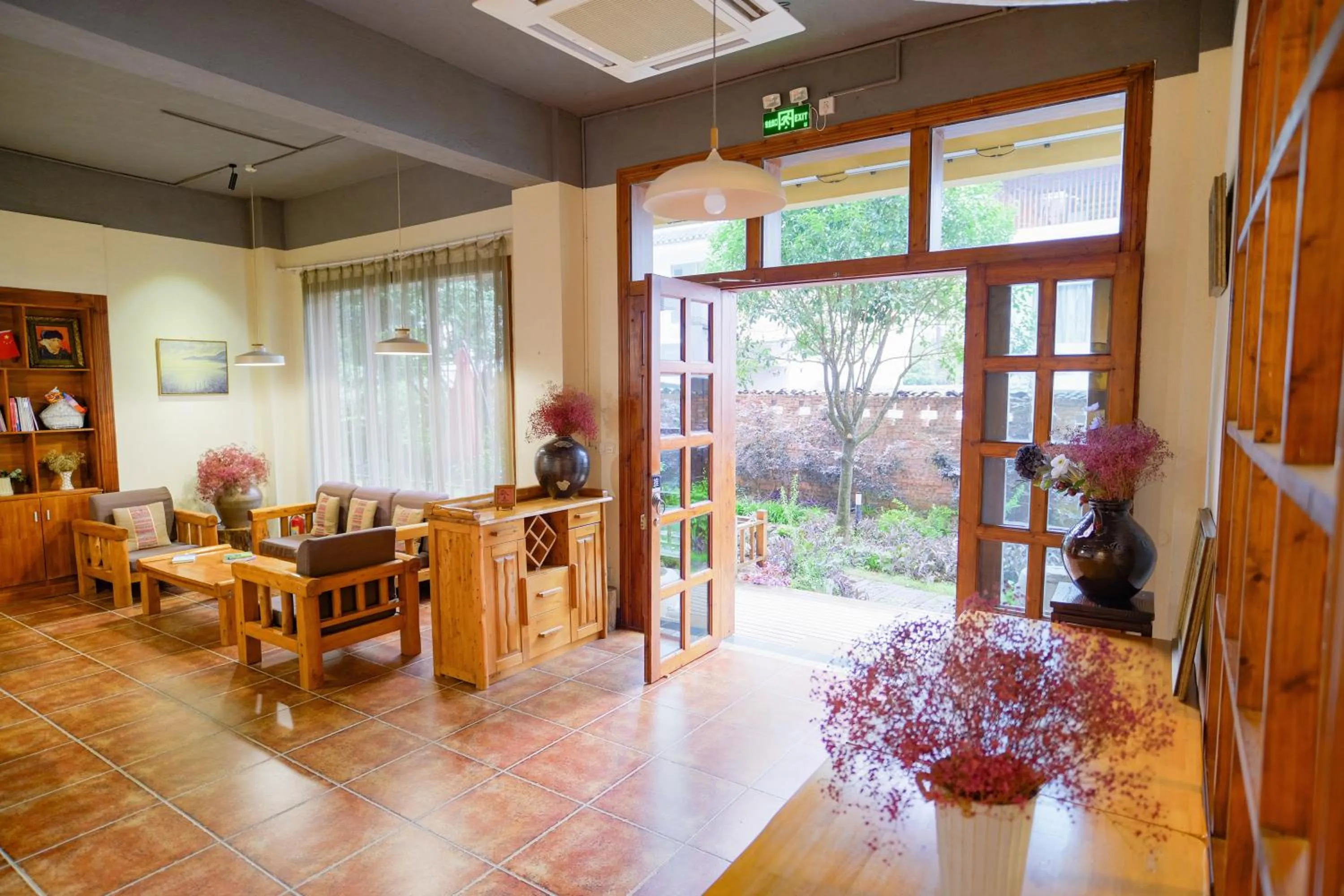 Living room in YangShuo Eden Inn
