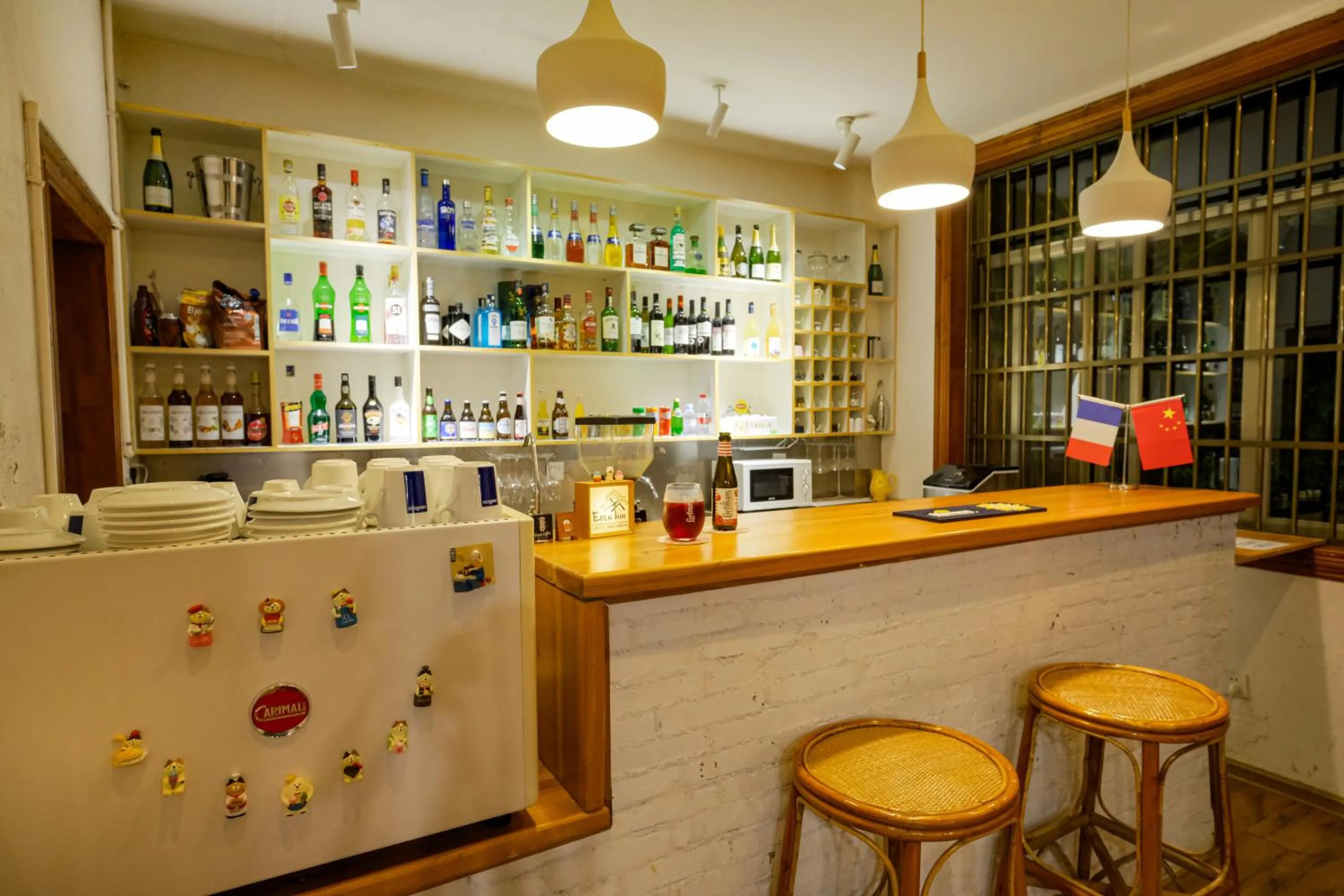 Lounge or bar in YangShuo Eden Inn