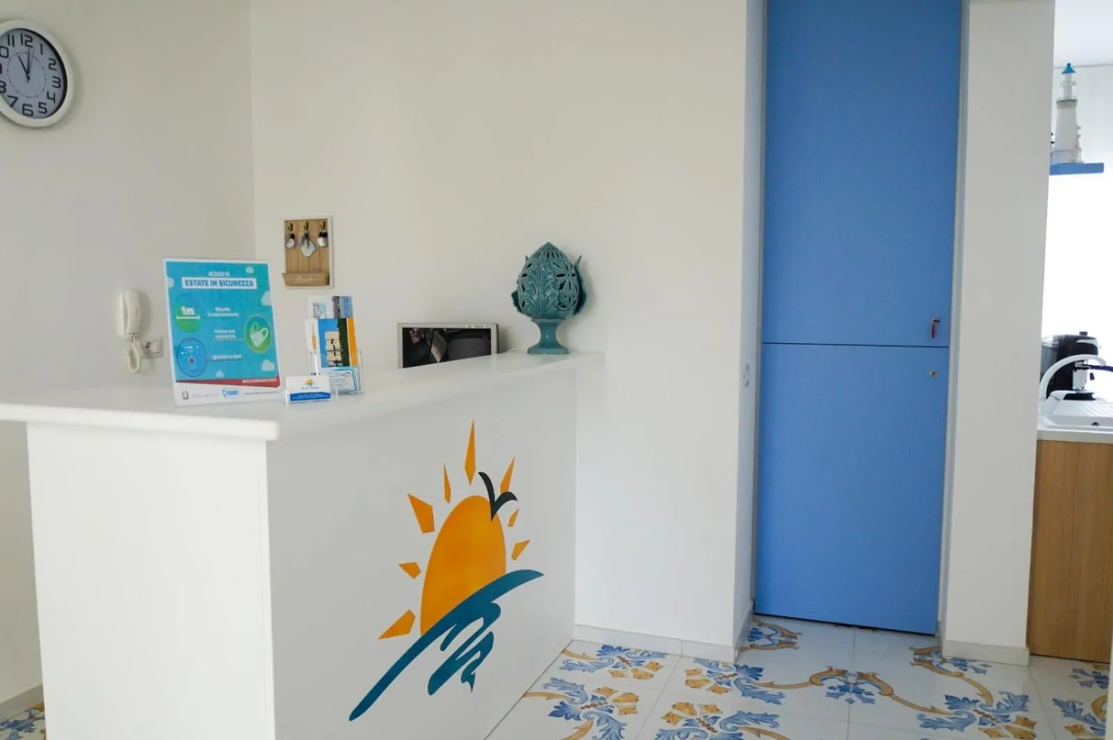 Lobby or reception in B&B Mareluce