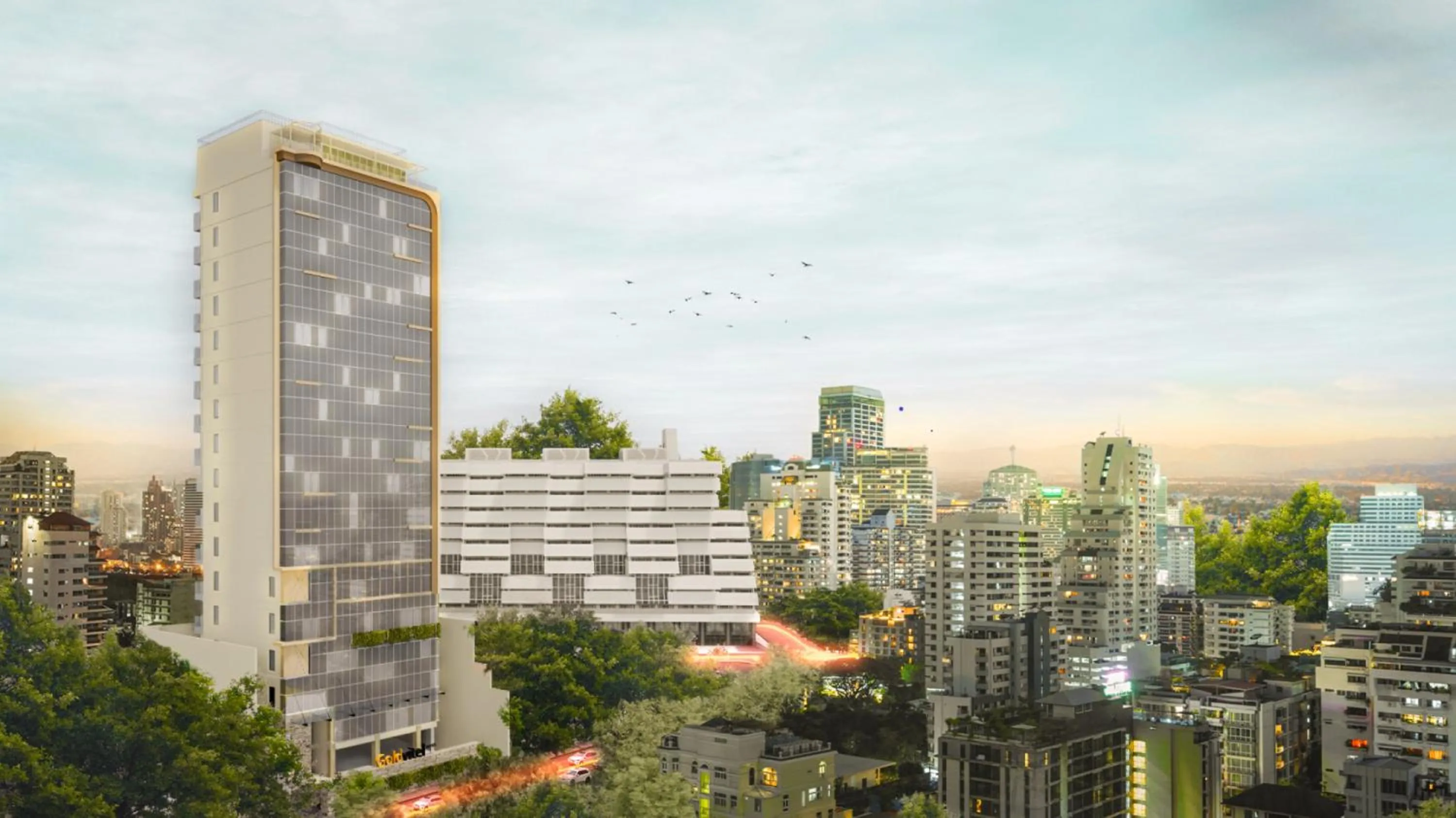 Property building in Goldvitel Hotel Surabaya