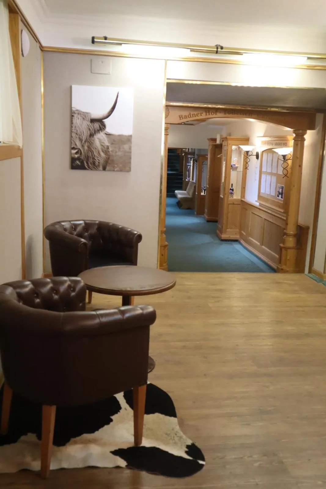 Seating area in Grichting Hotel & Serviced Apartments