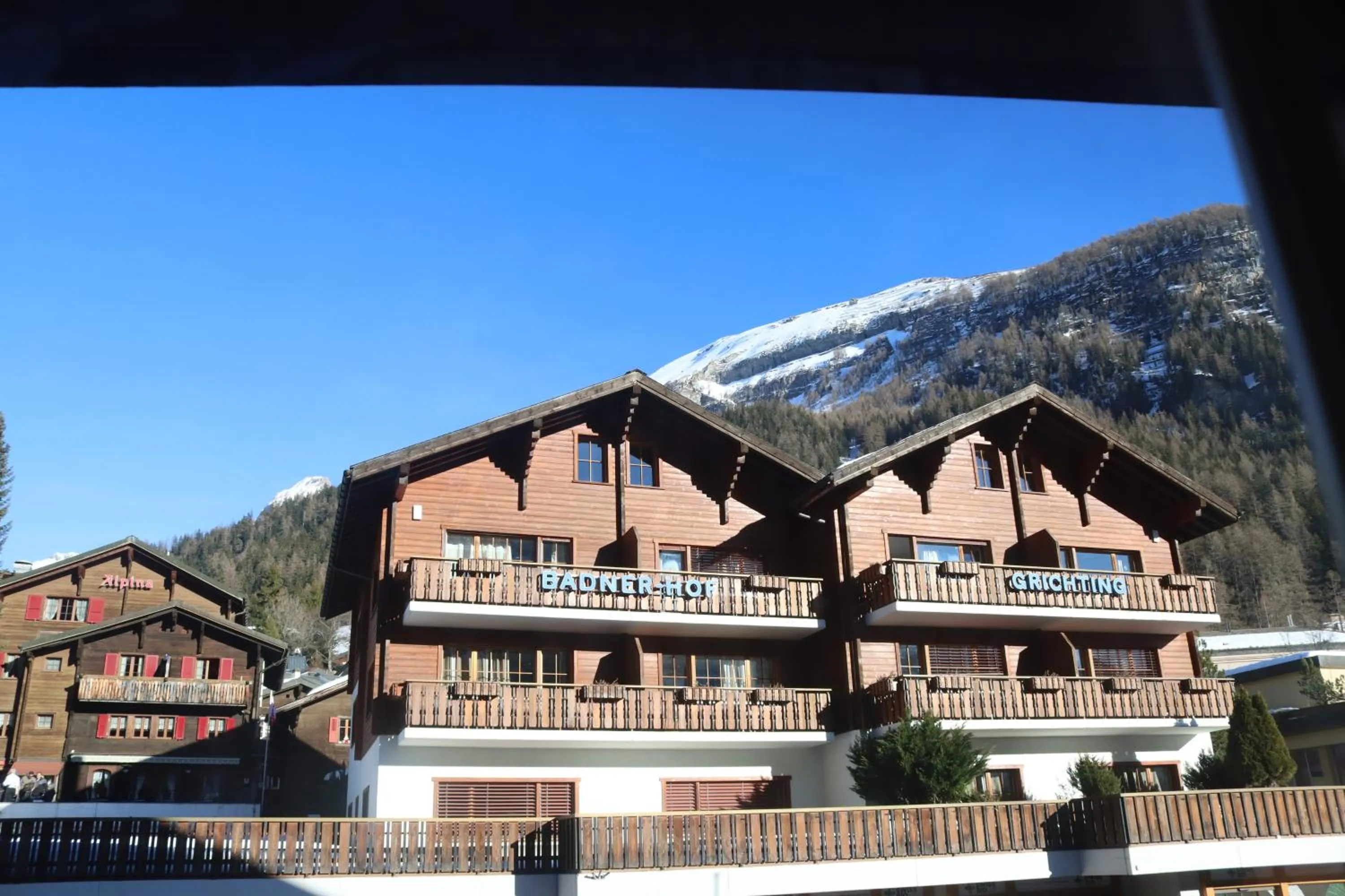 Property building in Grichting Hotel & Serviced Apartments