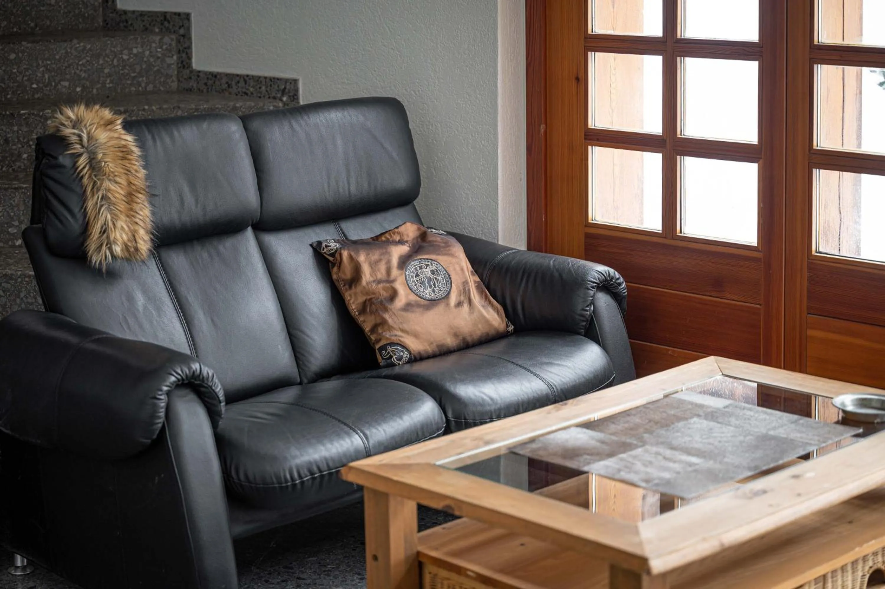 Lobby or reception in Grichting Hotel & Serviced Apartments