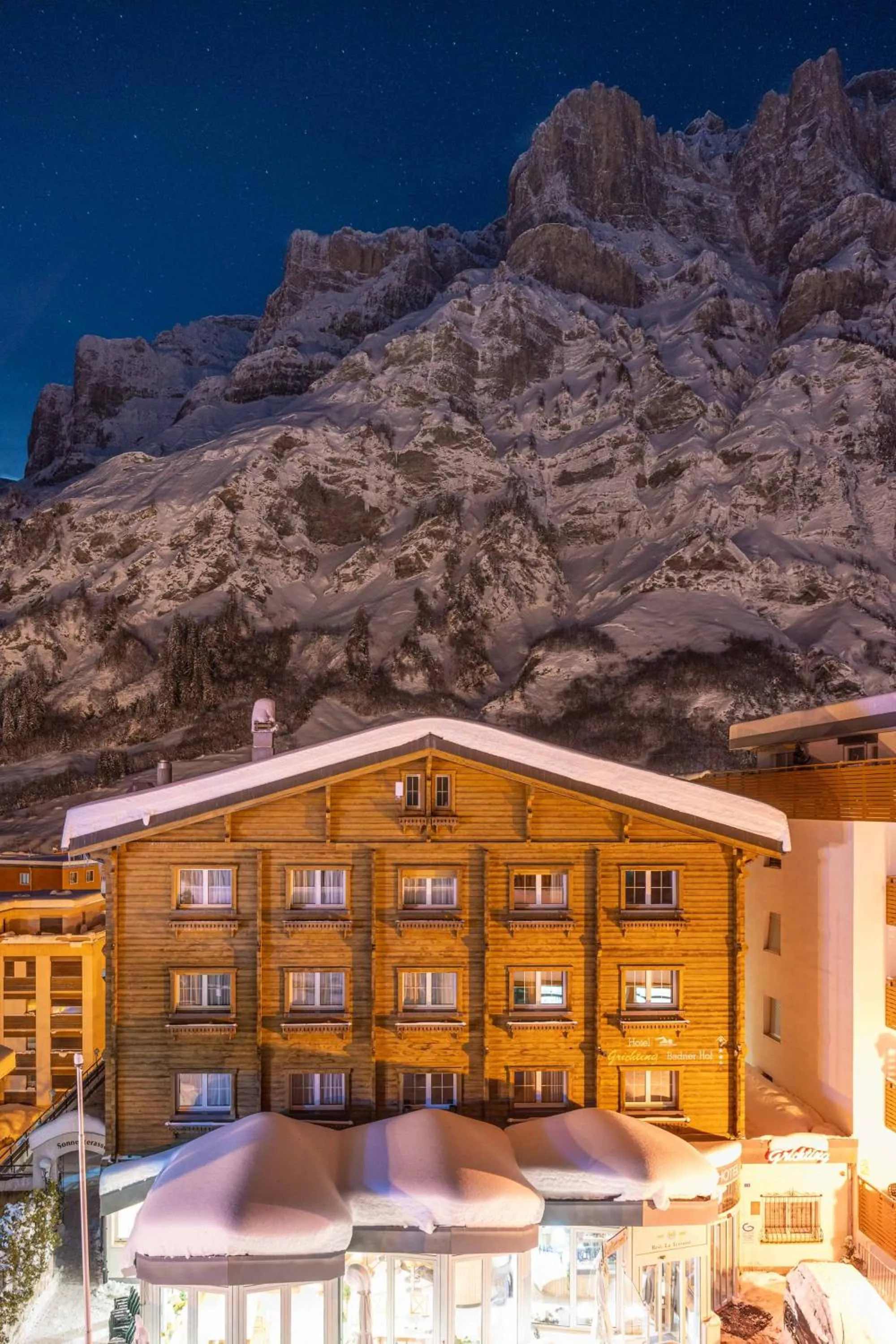 Property building in Grichting Hotel & Serviced Apartments