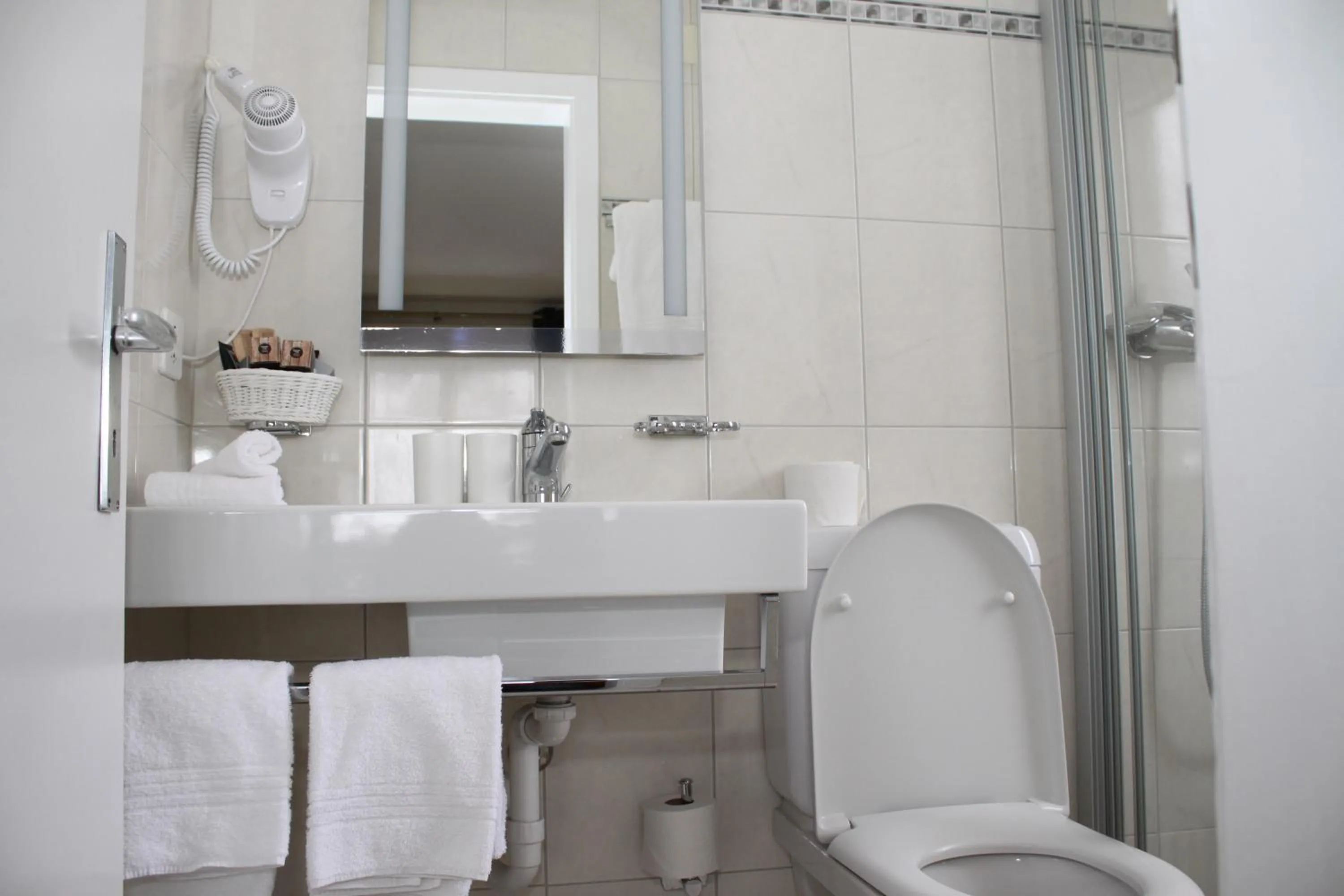 Toilet in Grichting Hotel & Serviced Apartments