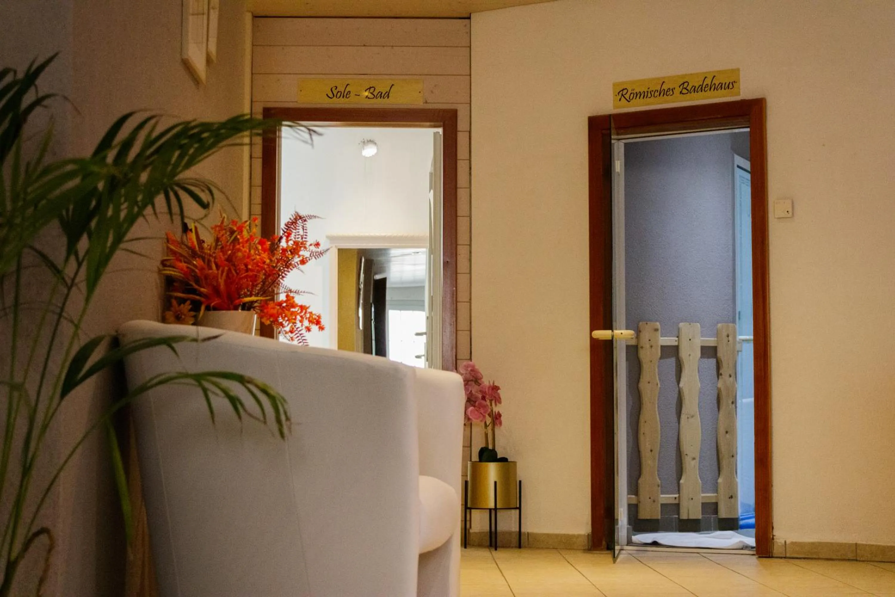 Sauna in Grichting Hotel & Serviced Apartments