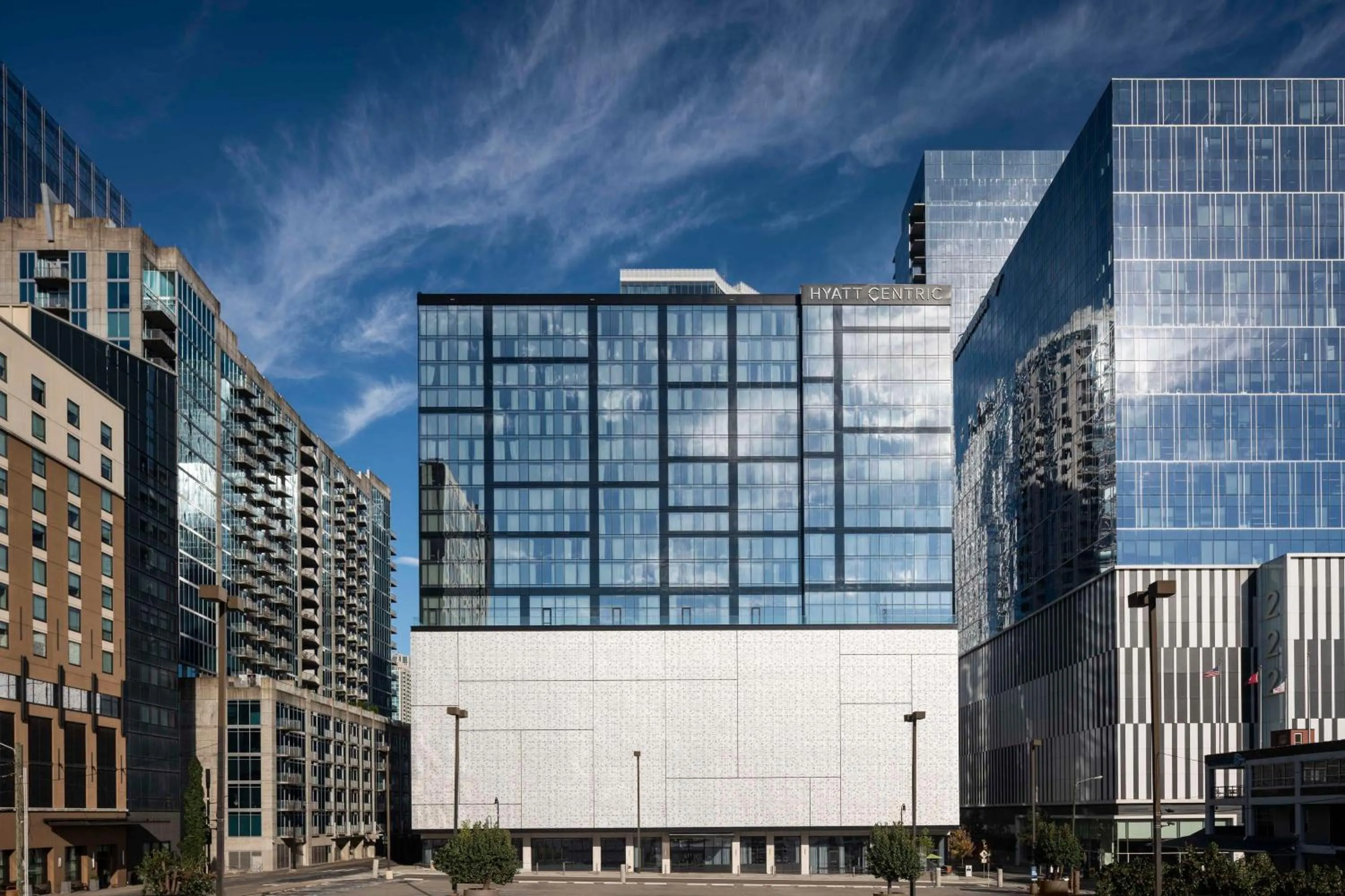 Property building in Hyatt Centric Downtown Nashville