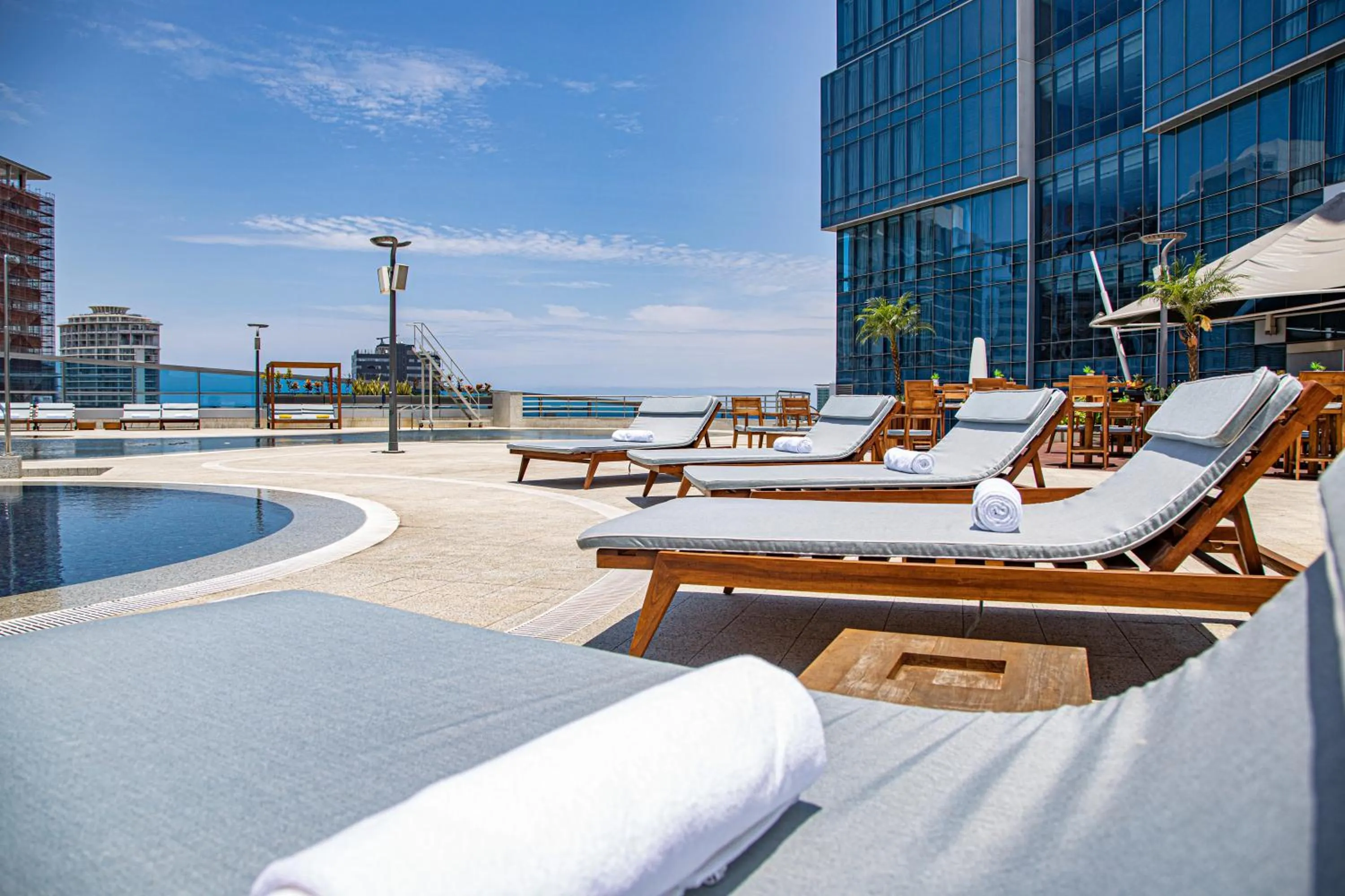 Pool view in InterContinental Luanda Miramar by IHG