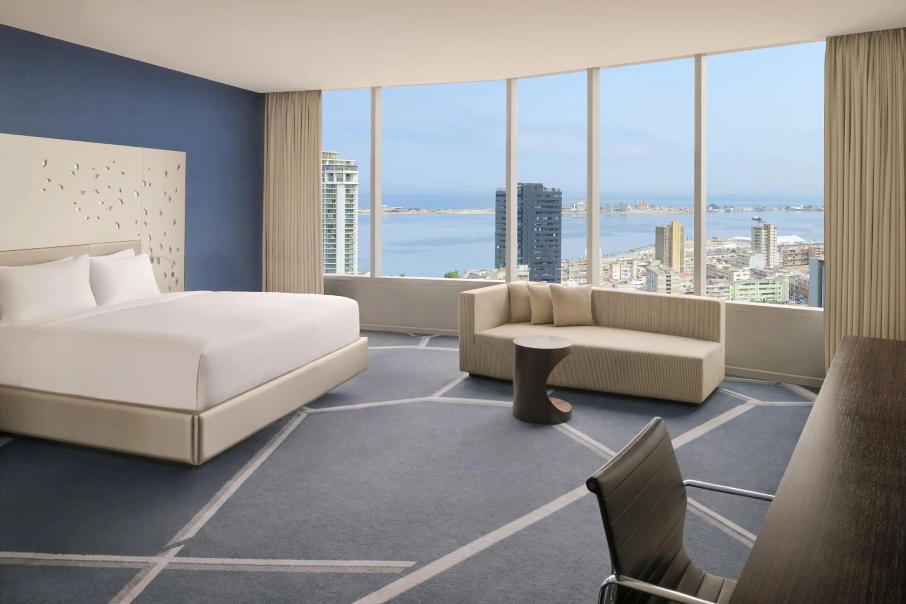 Photo of the whole room, Bed in InterContinental Luanda Miramar by IHG