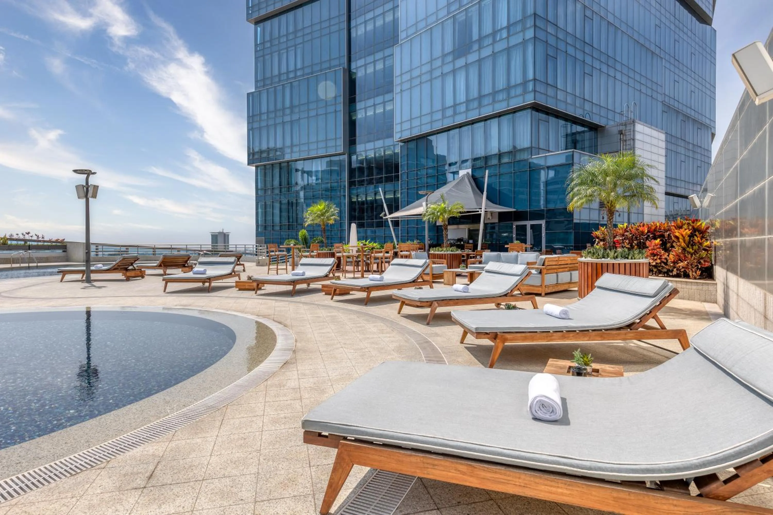 Swimming pool in InterContinental Luanda Miramar by IHG