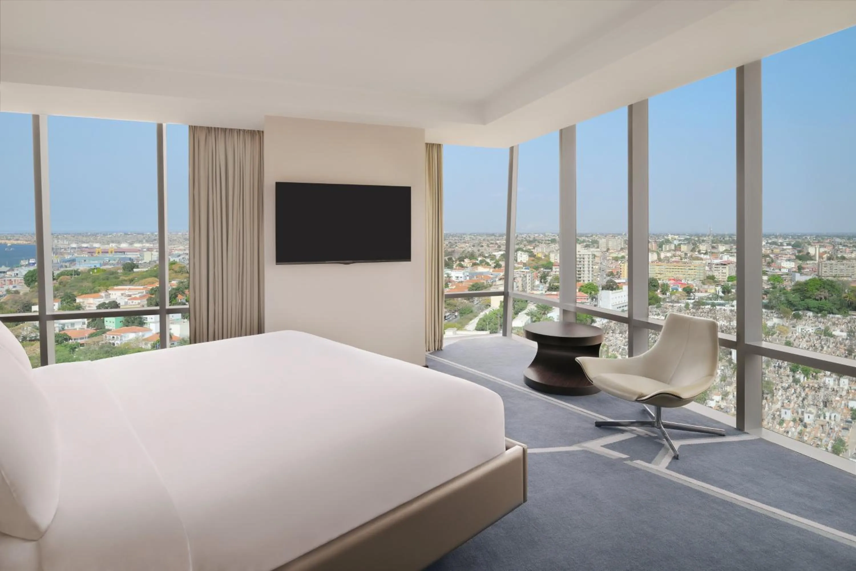 Photo of the whole room, Bed in InterContinental Luanda Miramar by IHG