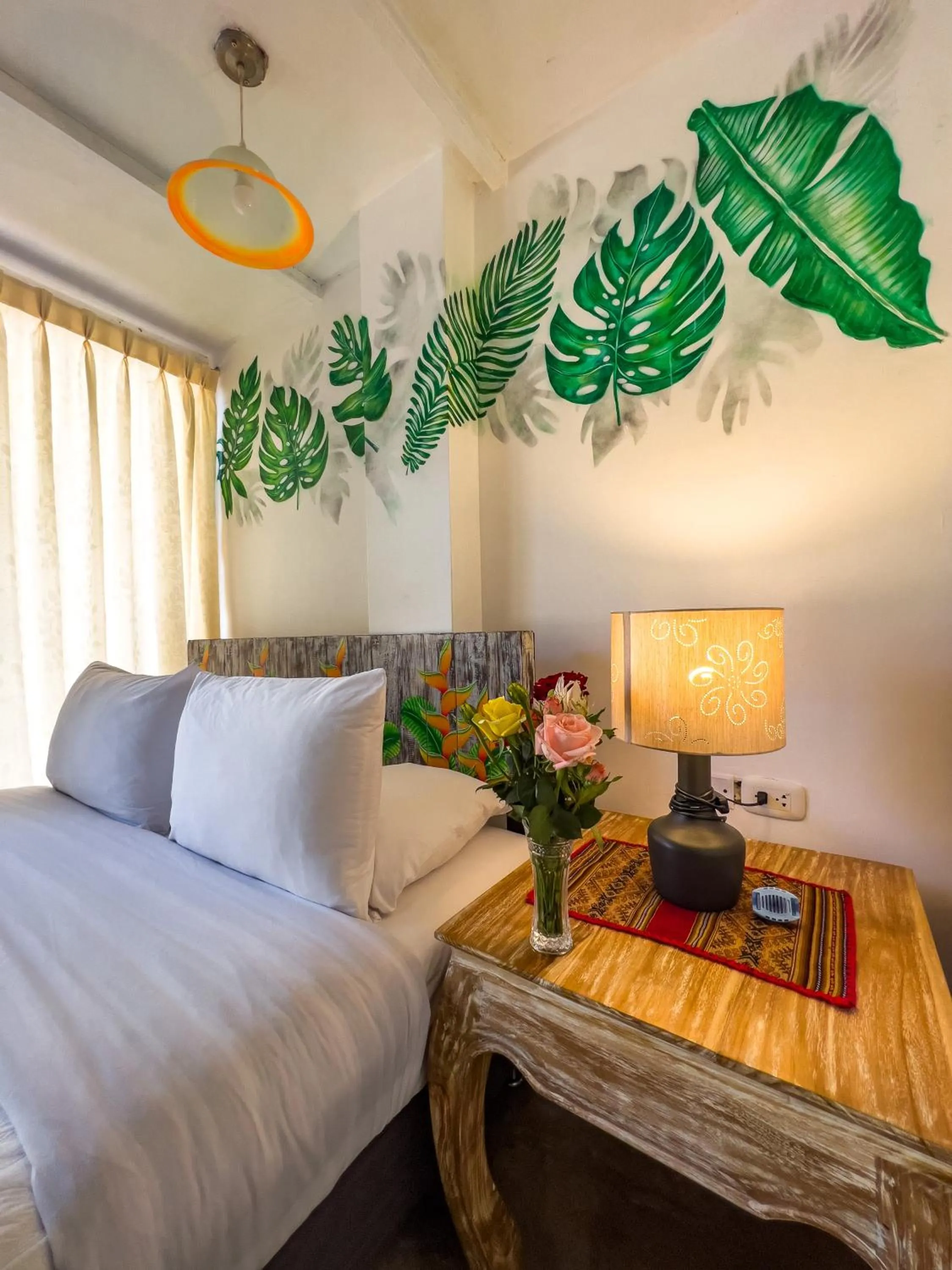 Bed in Rupa Rupa High Jungle Eco B&B