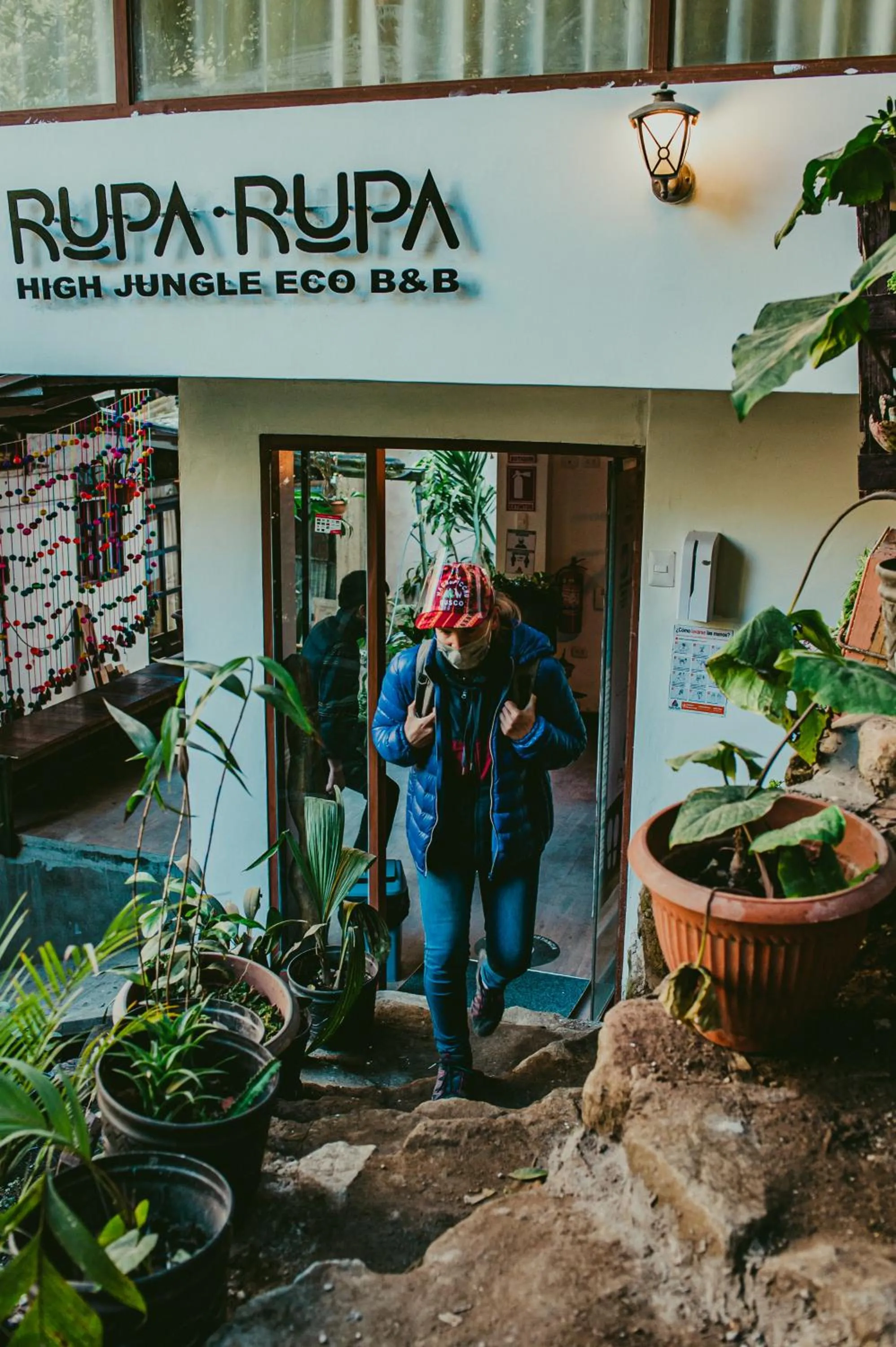 Lobby or reception in Rupa Rupa High Jungle Eco B&B