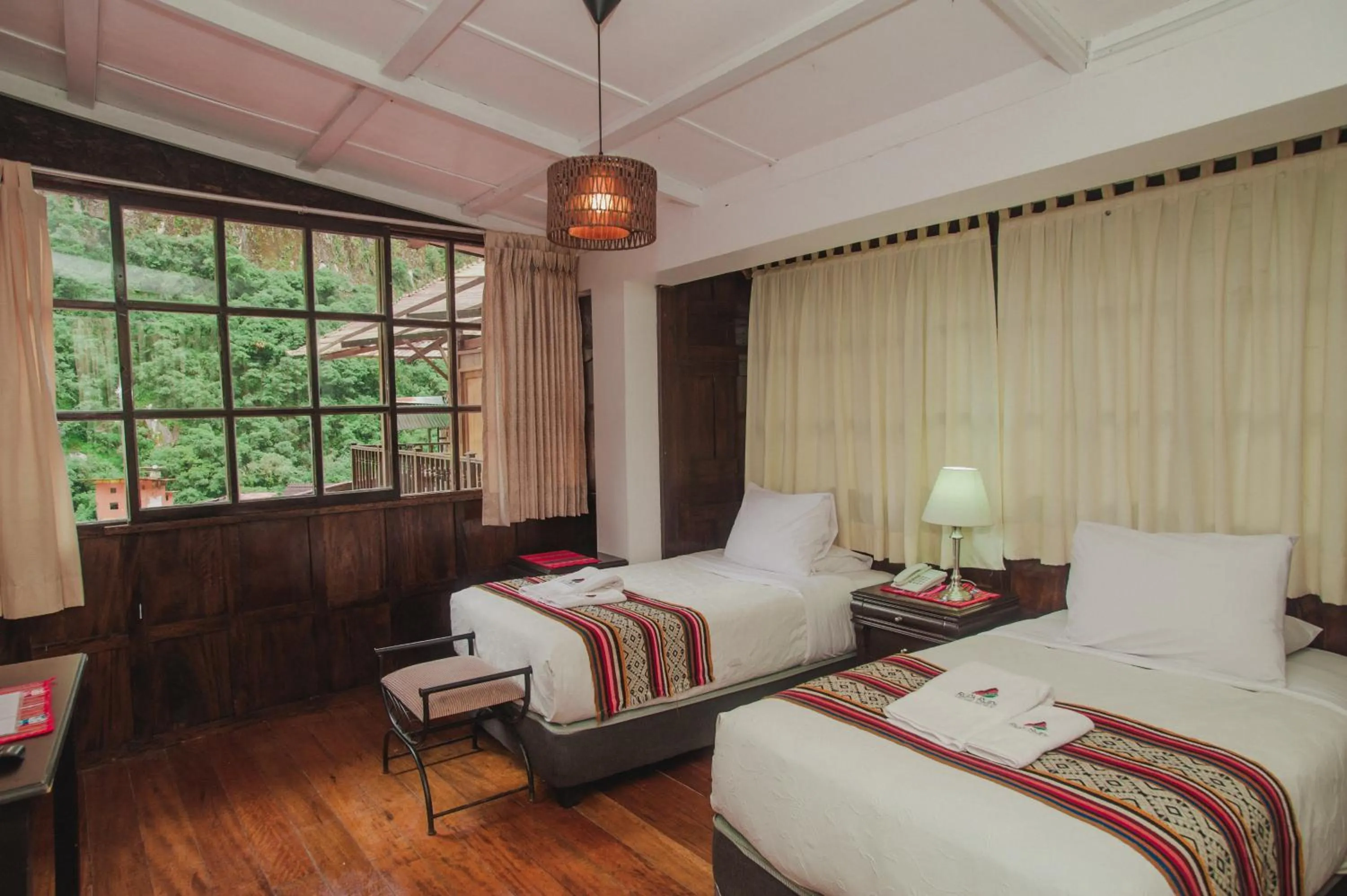 Bed in Rupa Rupa High Jungle Eco B&B