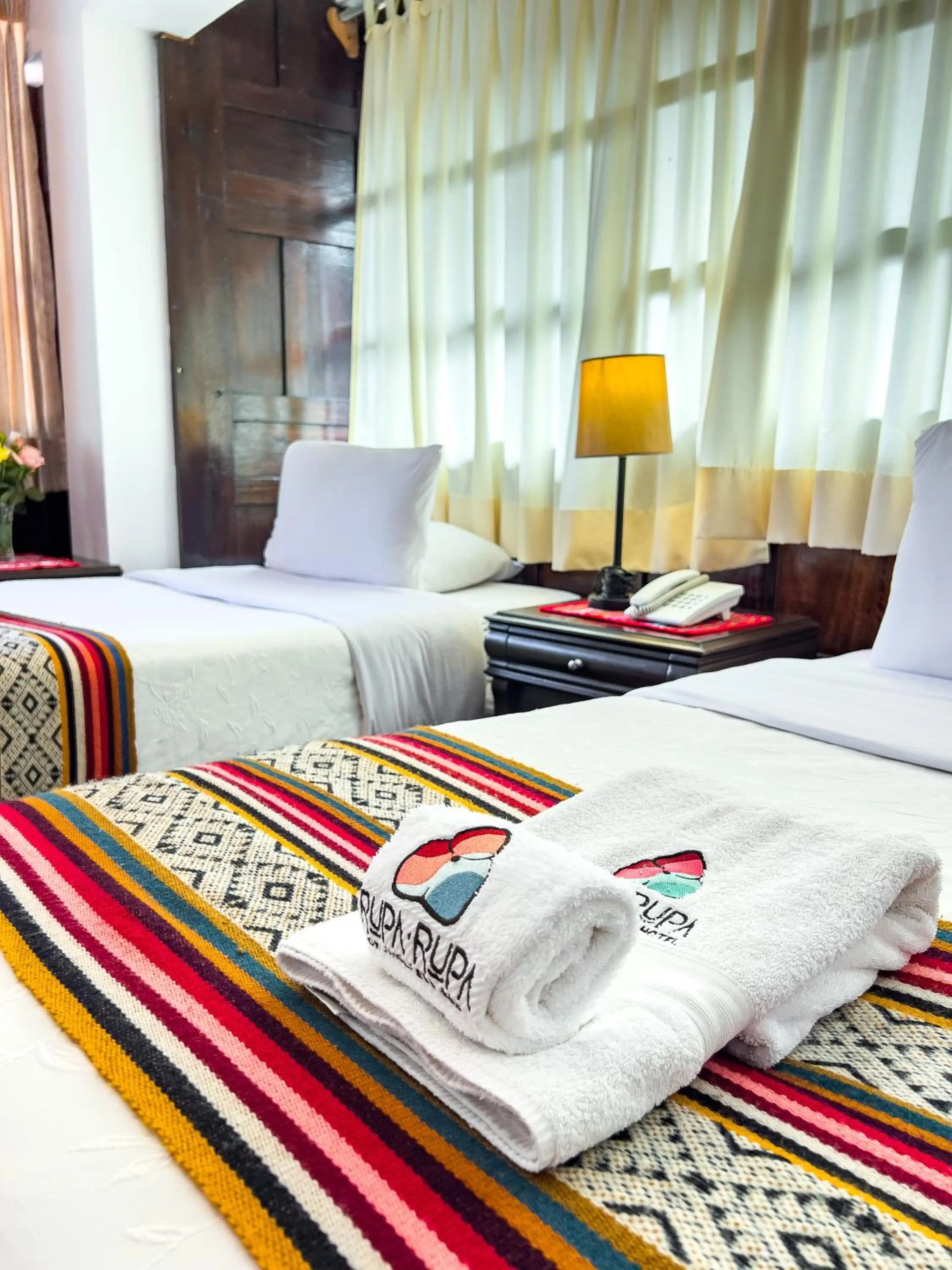 Bed in Rupa Rupa High Jungle Eco B&B