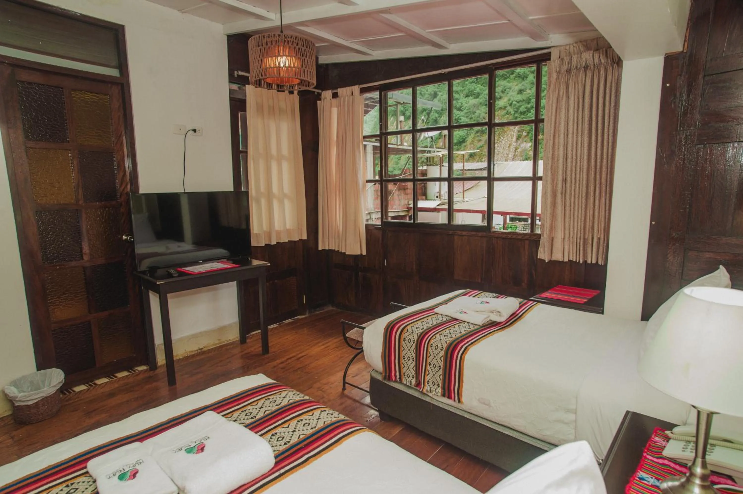 Bed in Rupa Rupa High Jungle Eco B&B