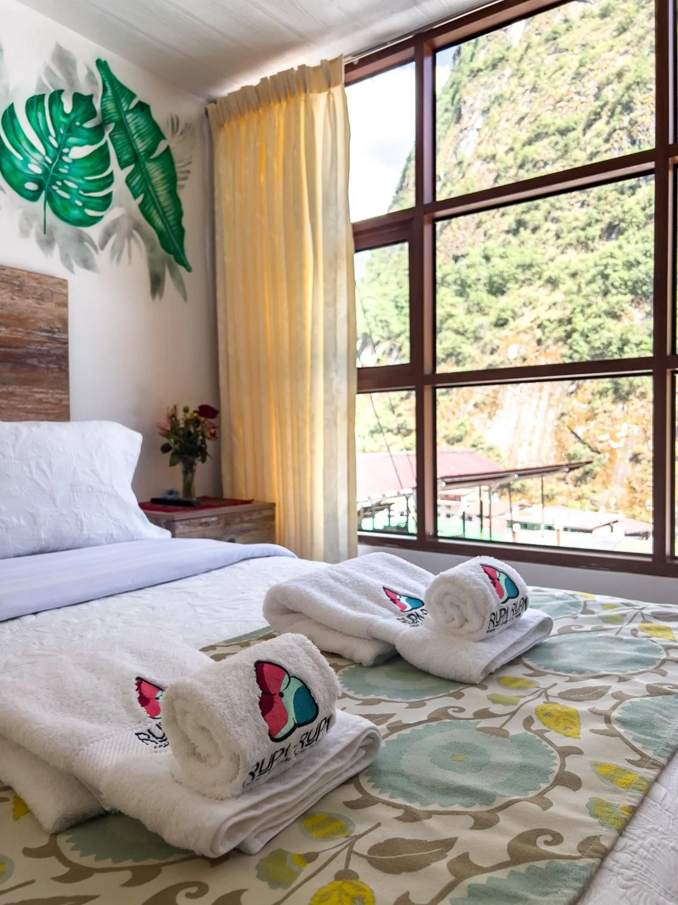 Bed in Rupa Rupa High Jungle Eco B&B